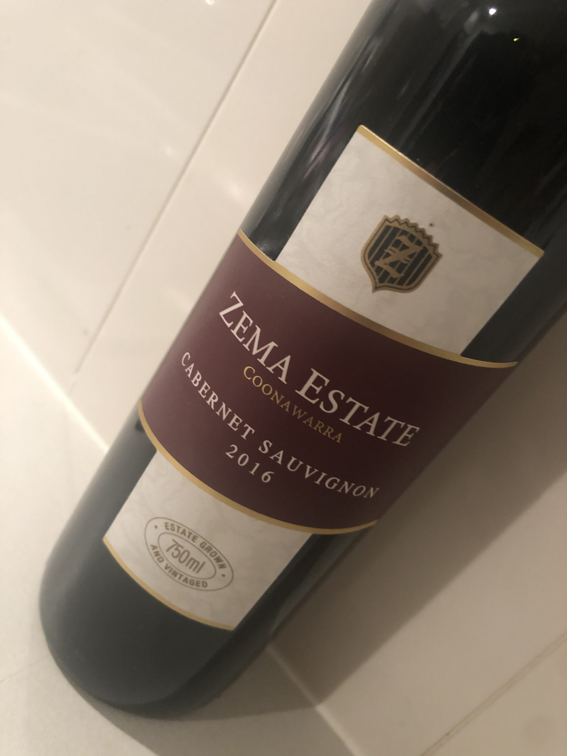 Zema Estate Cabernet Sauvignon 2016