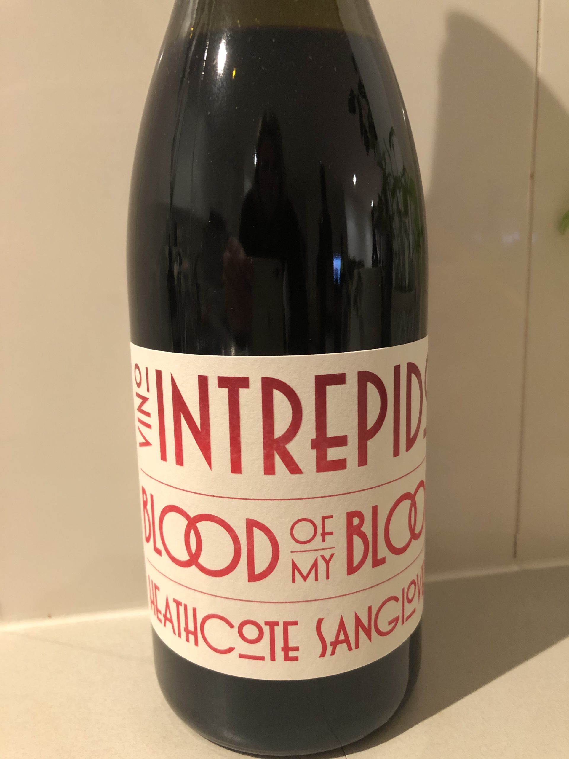 Review: Vino Intrepido Blood of my Blood Heathcote Sangiovese 2019