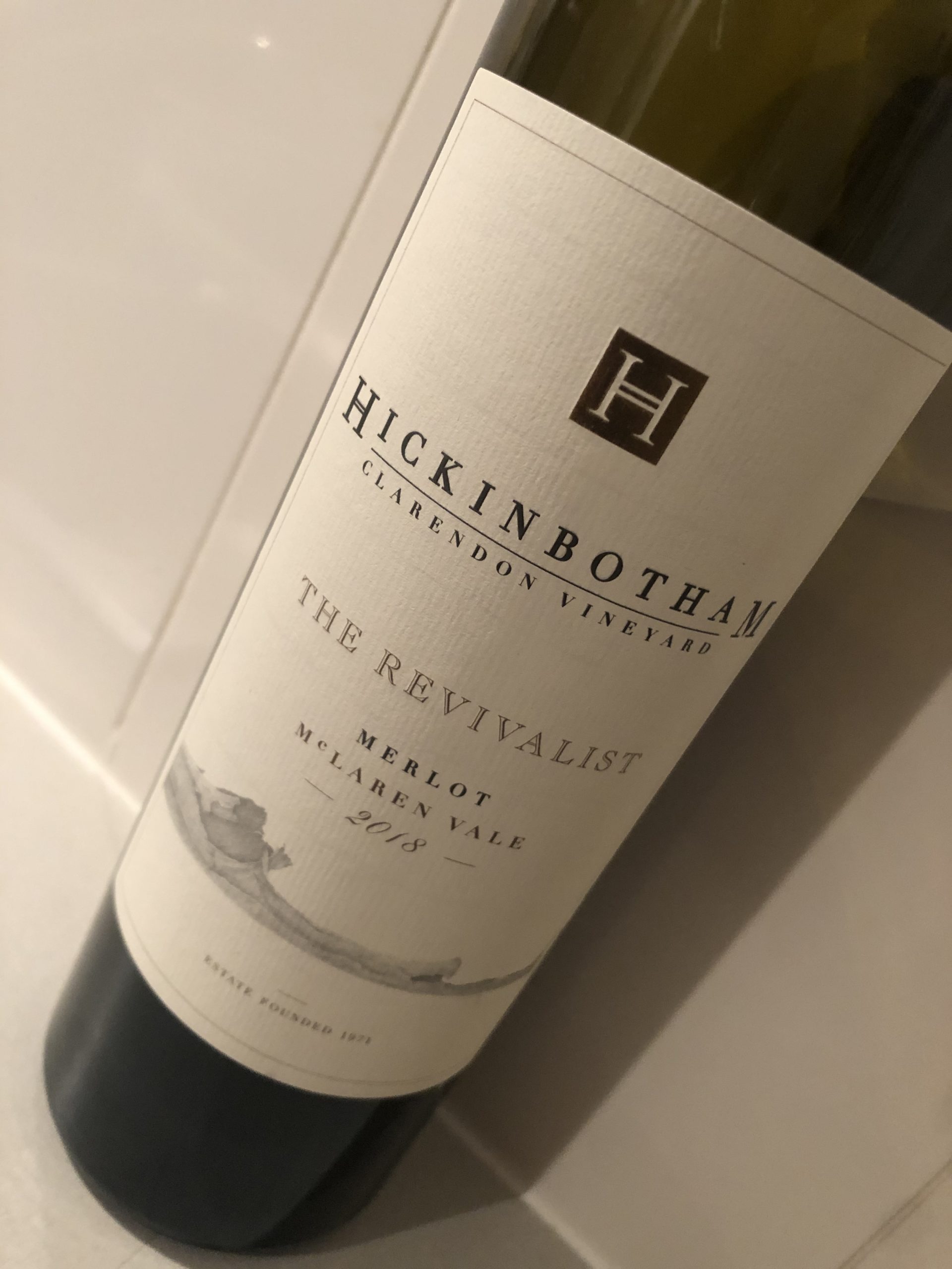 Hickinbotham The Revivalist Merlot 2018