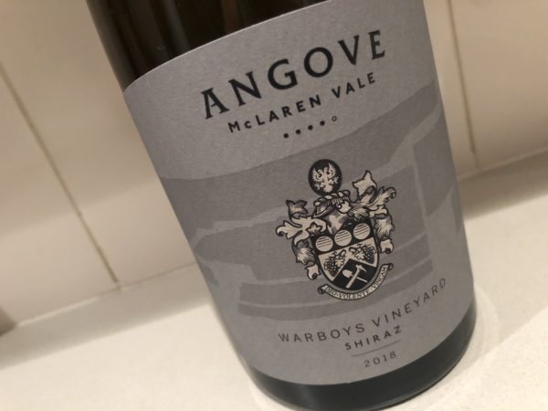 Angove Warboys Vineyard Shiraz 2018