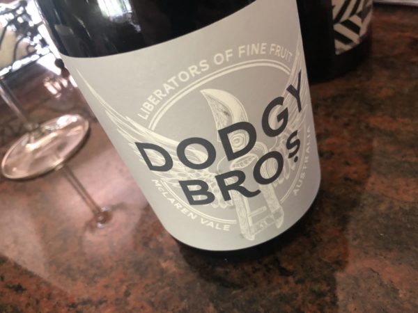 Dodgy Bros. Shiraz 2019