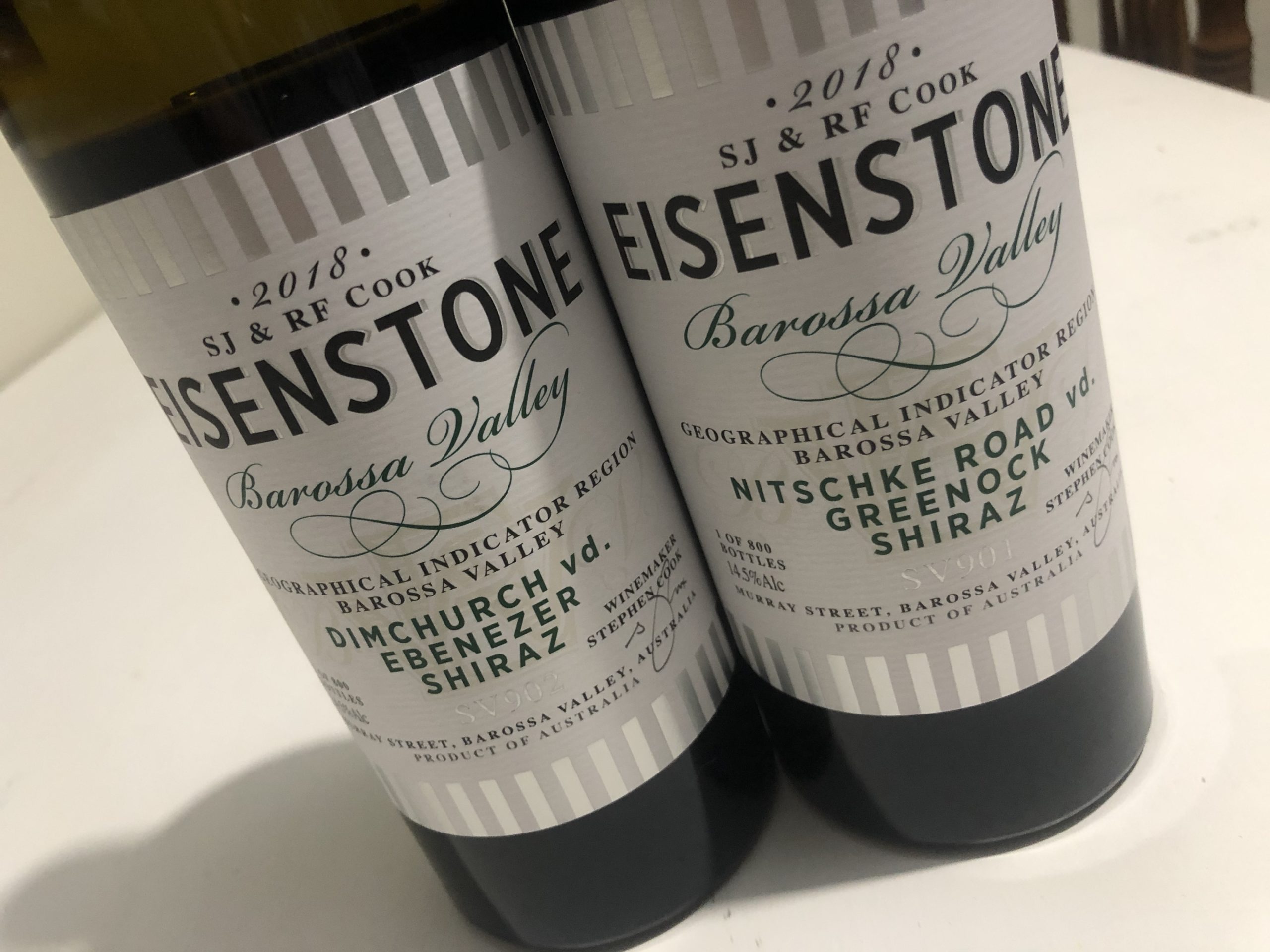 More luscious Barossan reds with the 2018 Eisenstone SV range