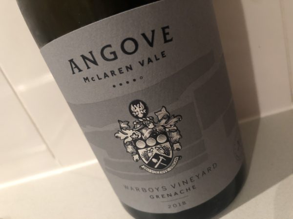 Angove Warboys Vineyard Grenache 2018