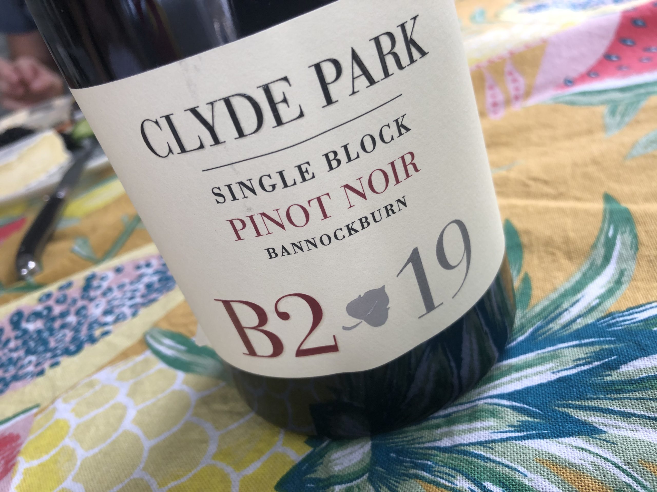Review Clyde Park Single Block B2 Bannockburn Pinot Noir 2019