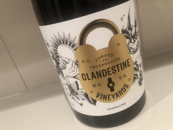 Clandestine Vineyards Grenache 2018
