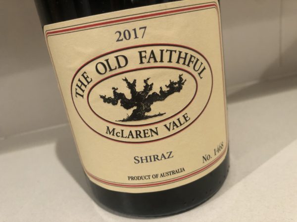 The Old Faithful Shiraz 2017