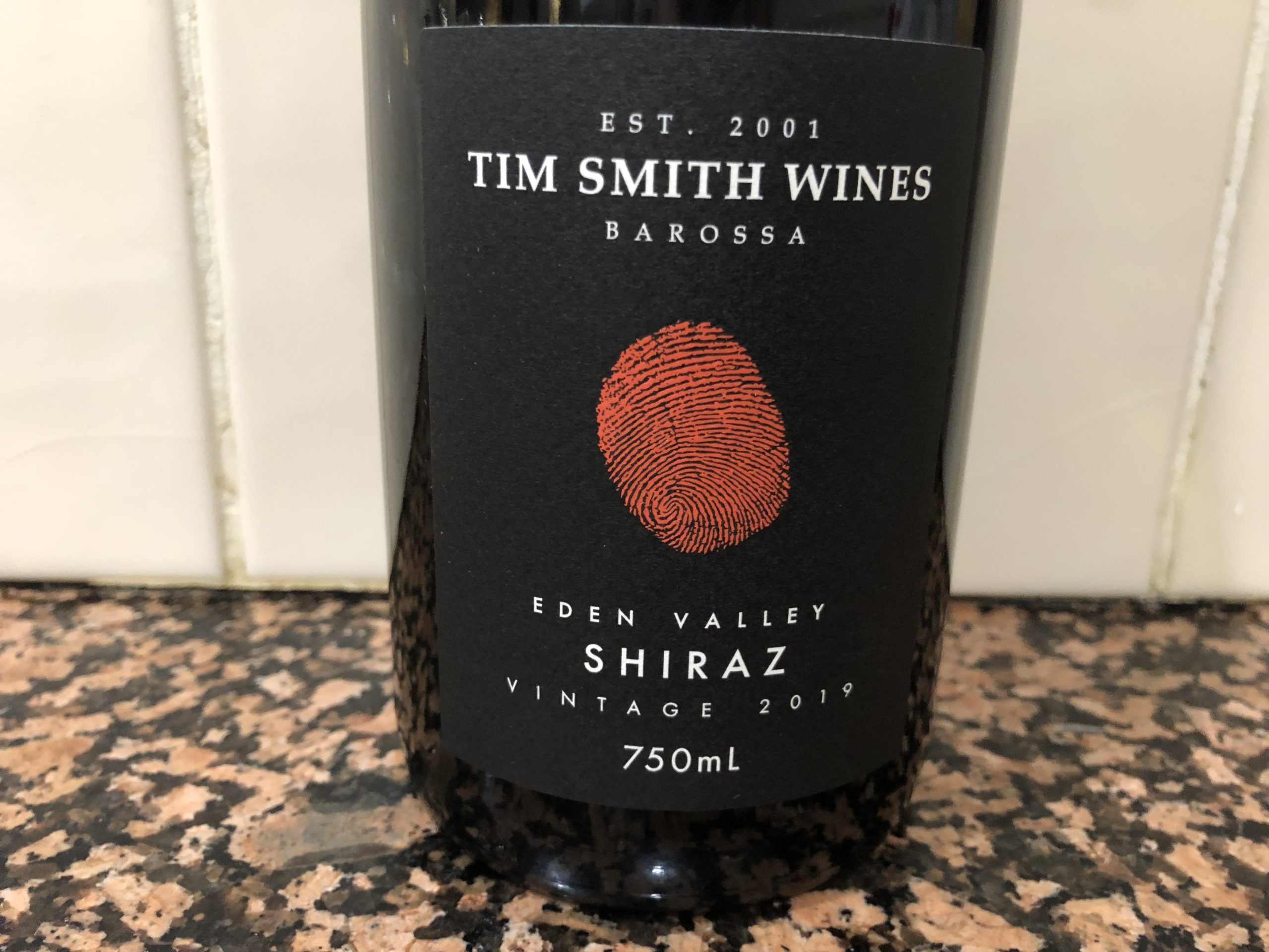 Tim Smith Wines Eden Valley Shiraz 2019