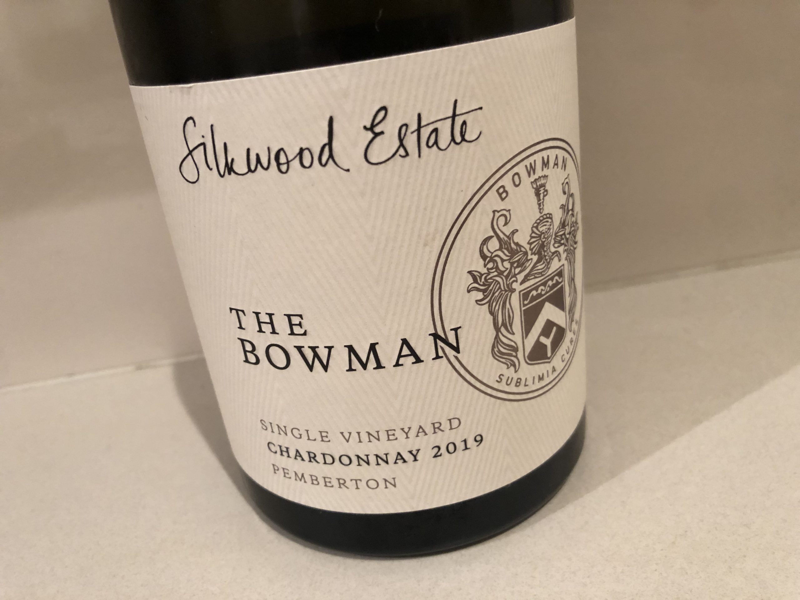 Silkwood Estate The Bowman Chardonnay 2019