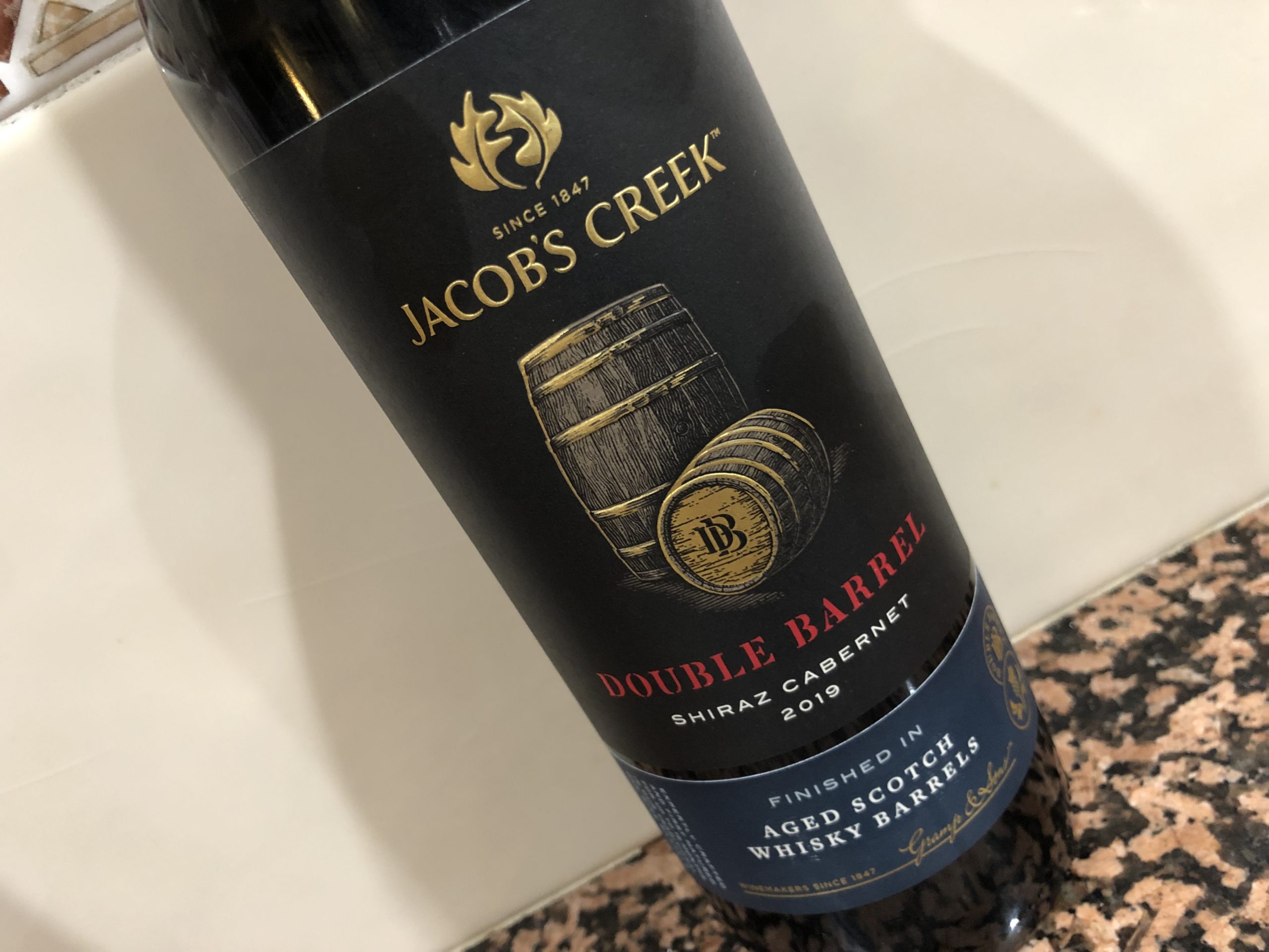 Jacobs Creek Double Barrel Shiraz Cabernet 2019