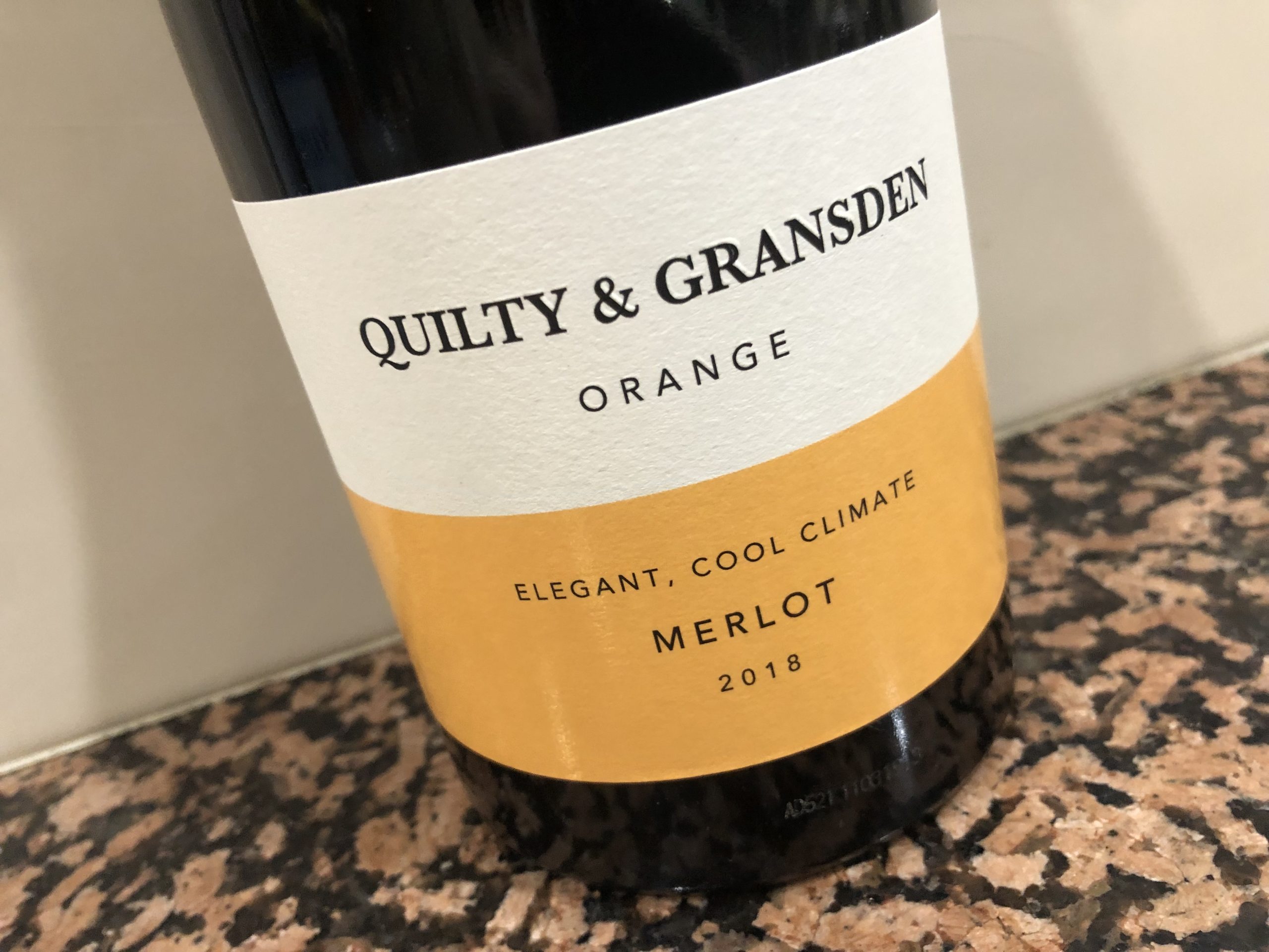 Review: Quilty & Gransden Merlot 2018