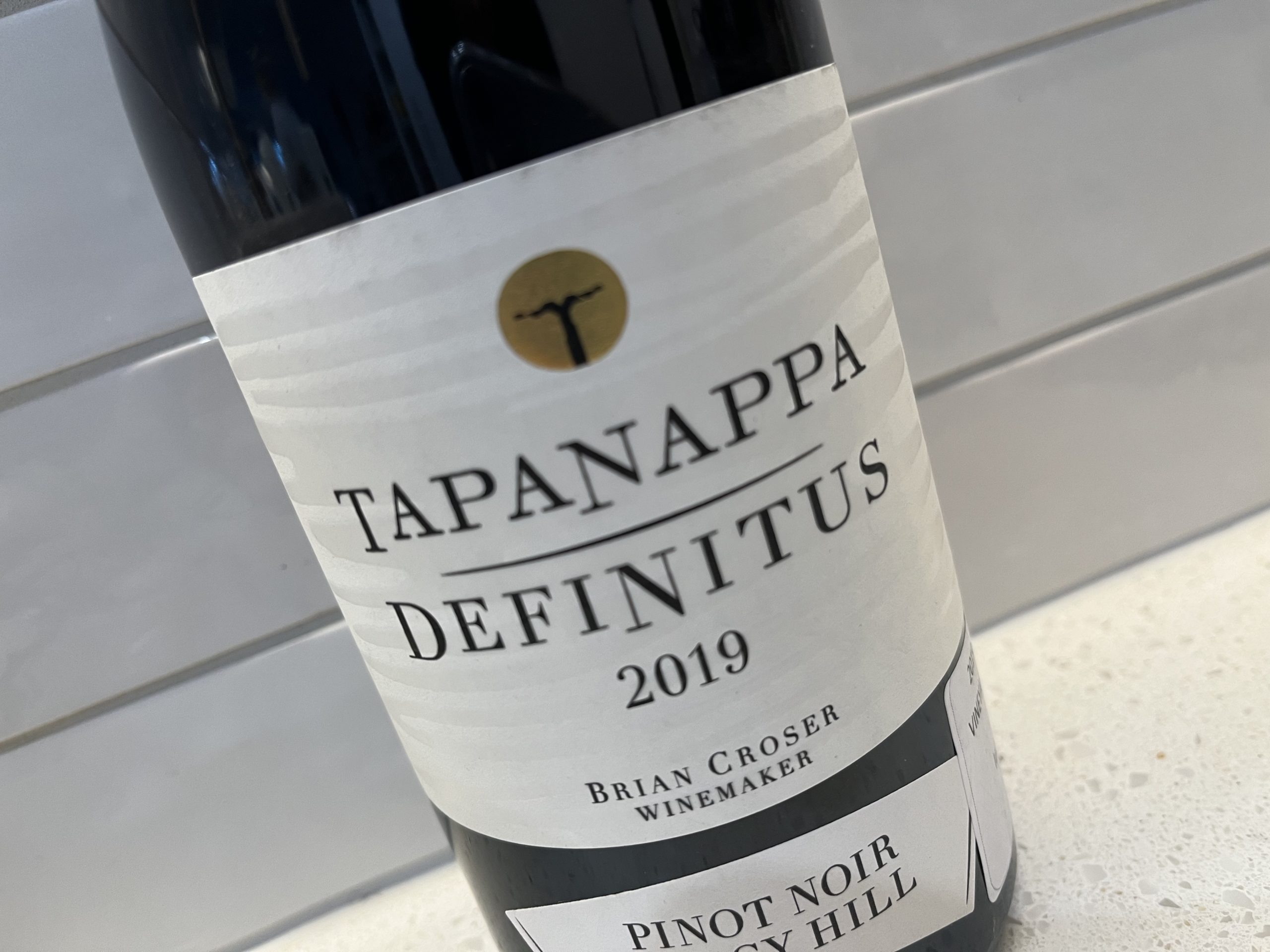 Review: Tapanappa Definitus Pinot Noir 2019