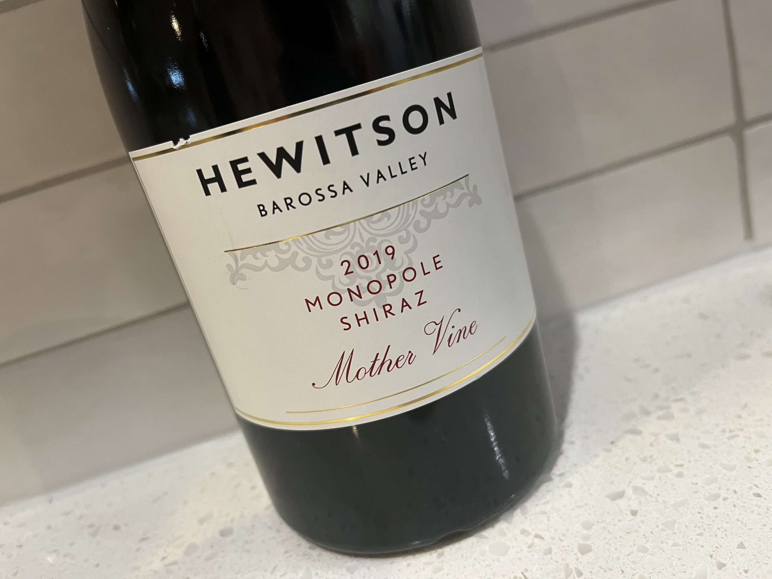 Hewitson Monopole Shiraz 2019