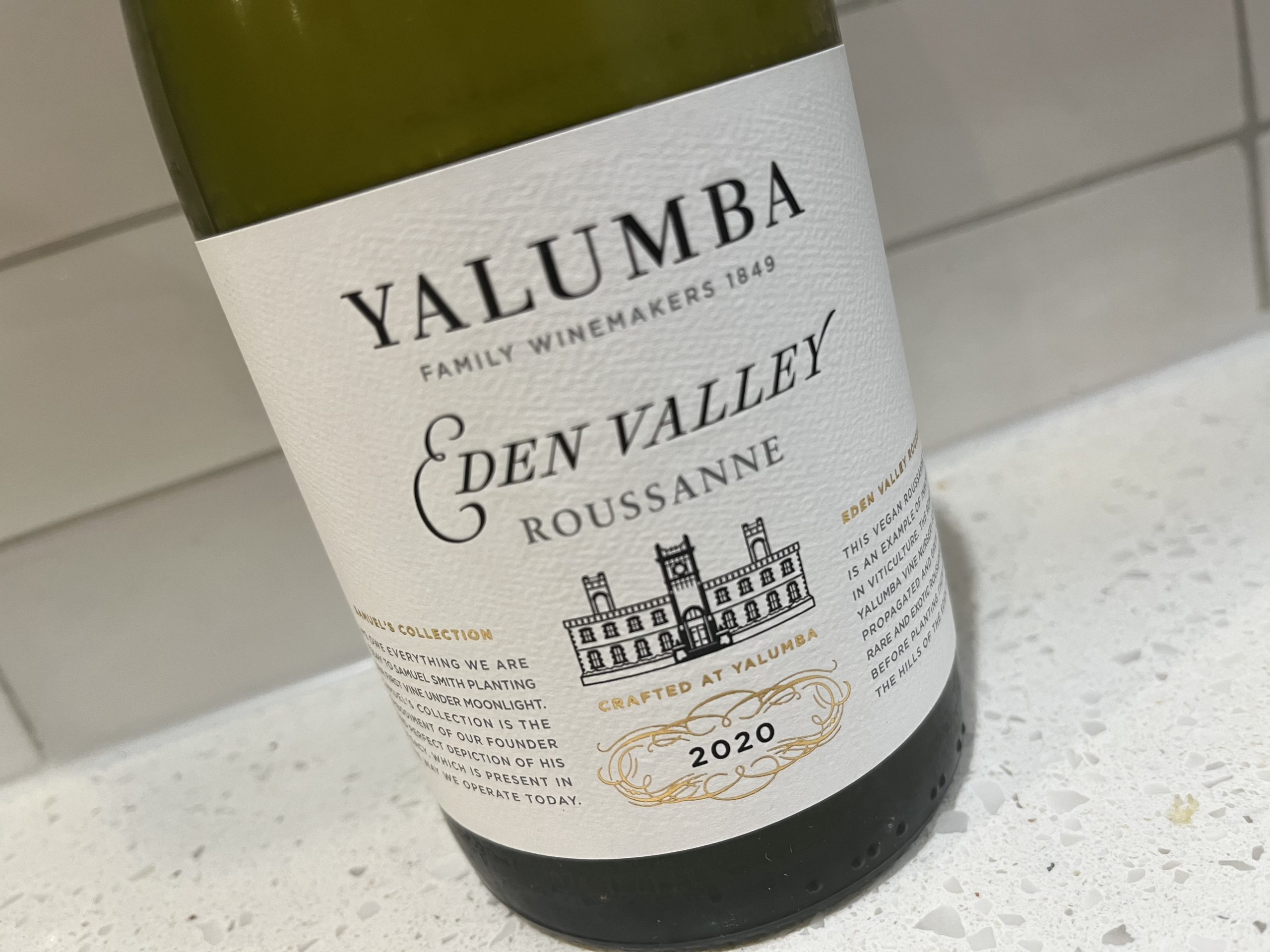 Review: Yalumba Samuel’s Collection Eden Valley Roussanne 2020