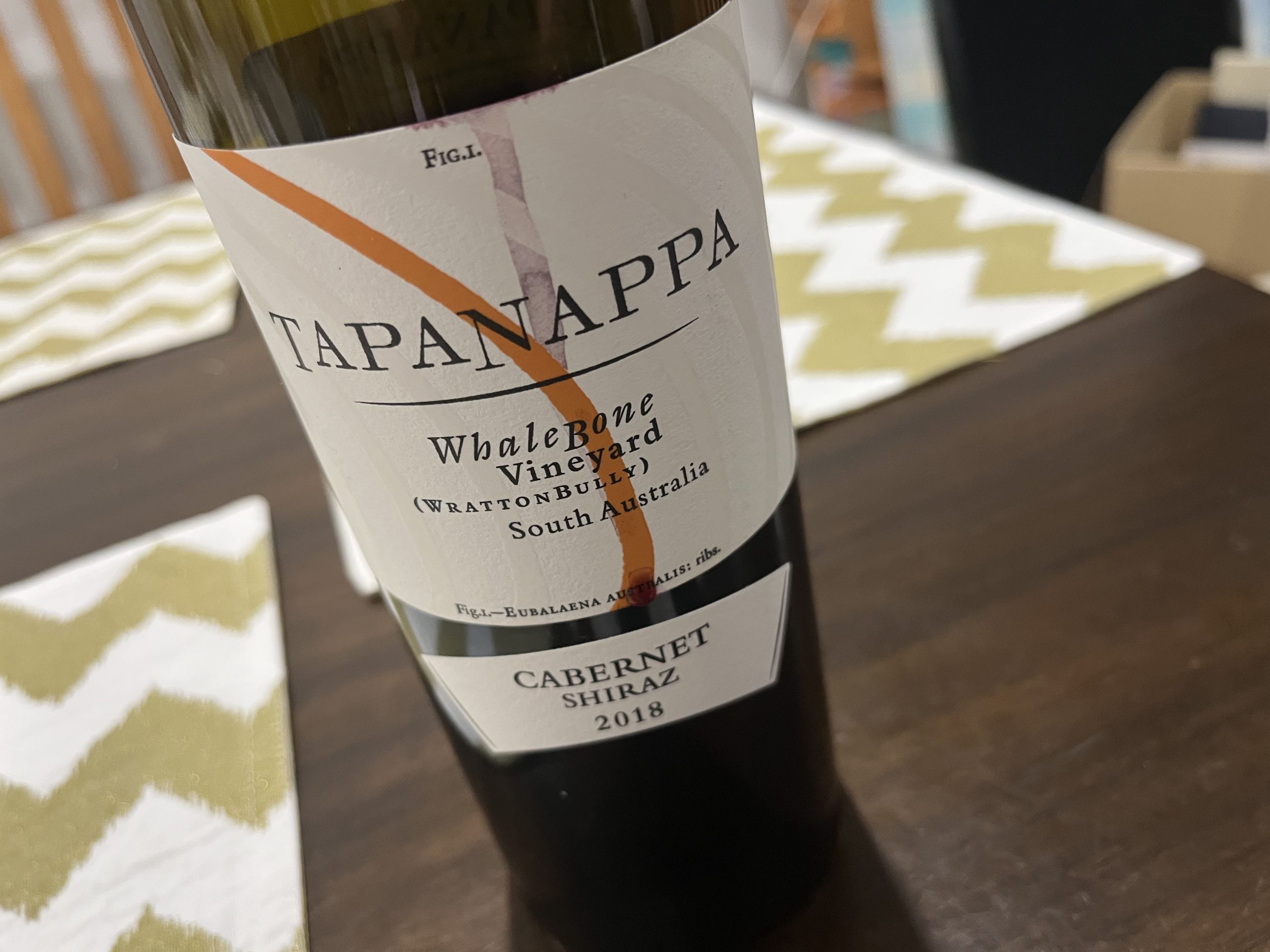 Review: Tapanappa Whalebone Cabernet Shiraz 2018