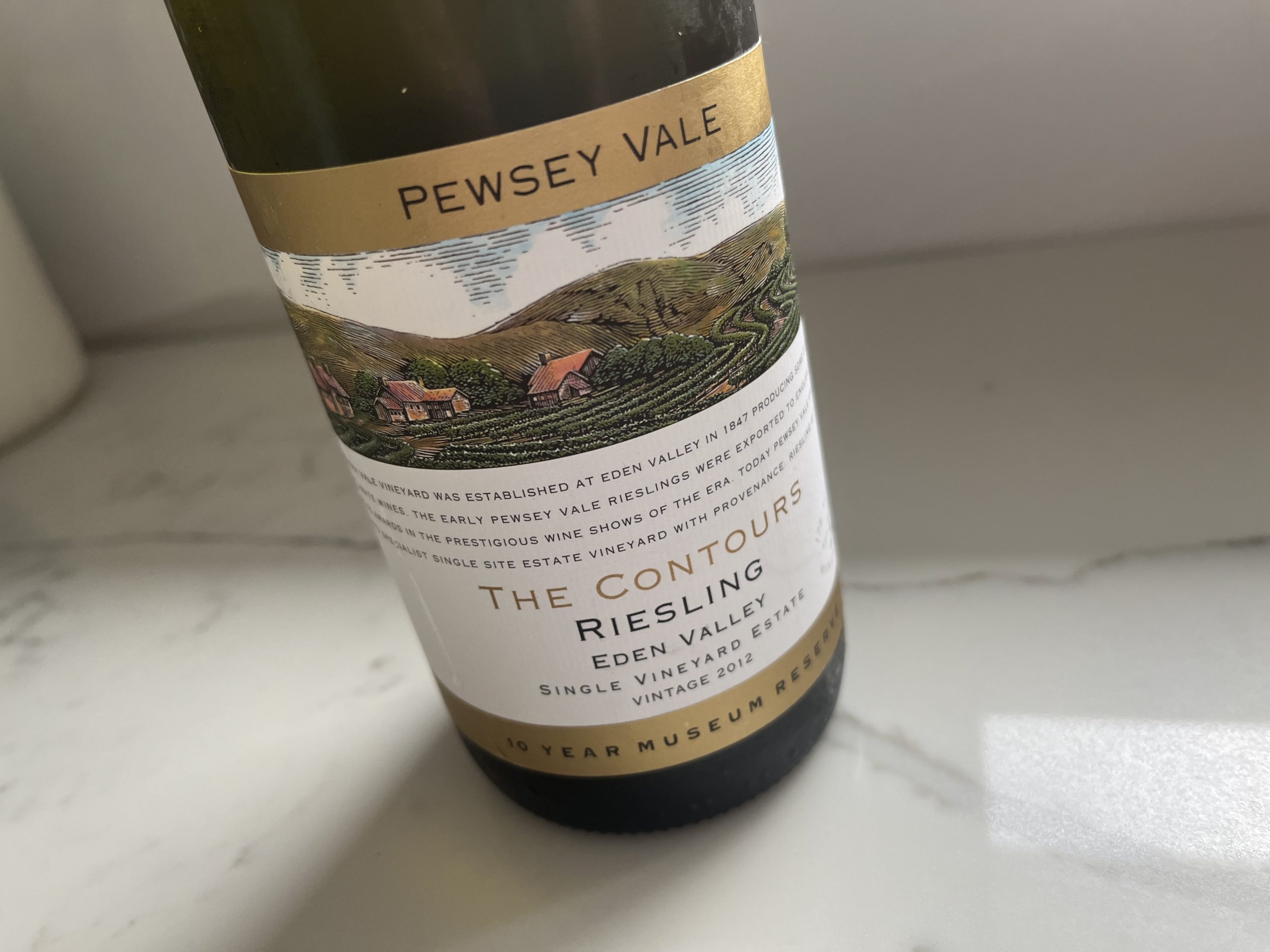 Pewsey Vale Museum Release The Contours Riesling 2012