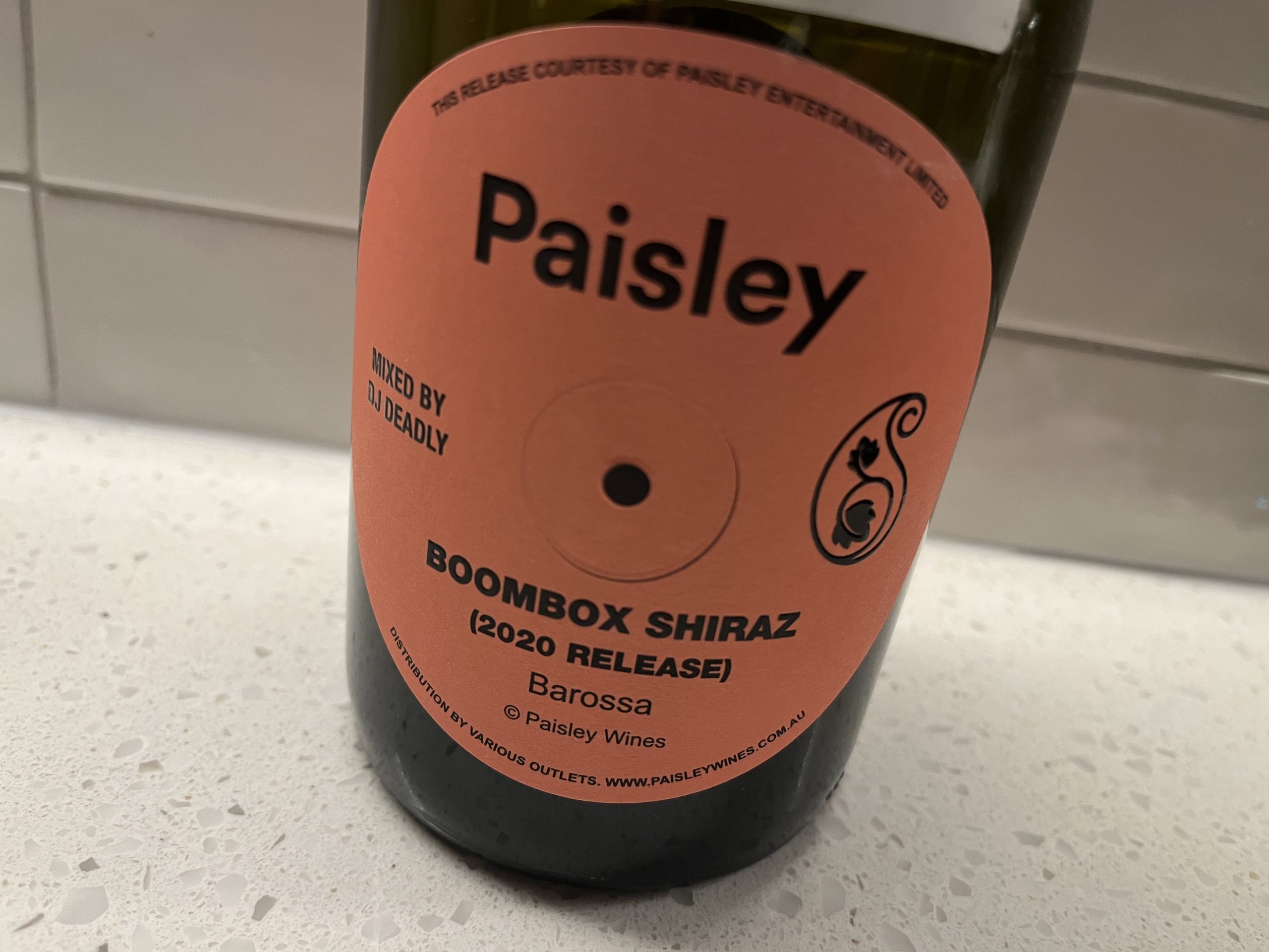 Paisley Boombox Shiraz 2020