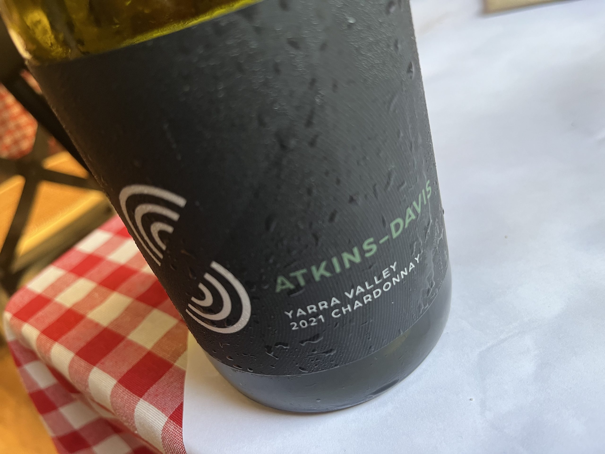 The best Chardonnay made by a 12yo ever. Enter the AtkinsDavis Chardonnay Australian Wine and