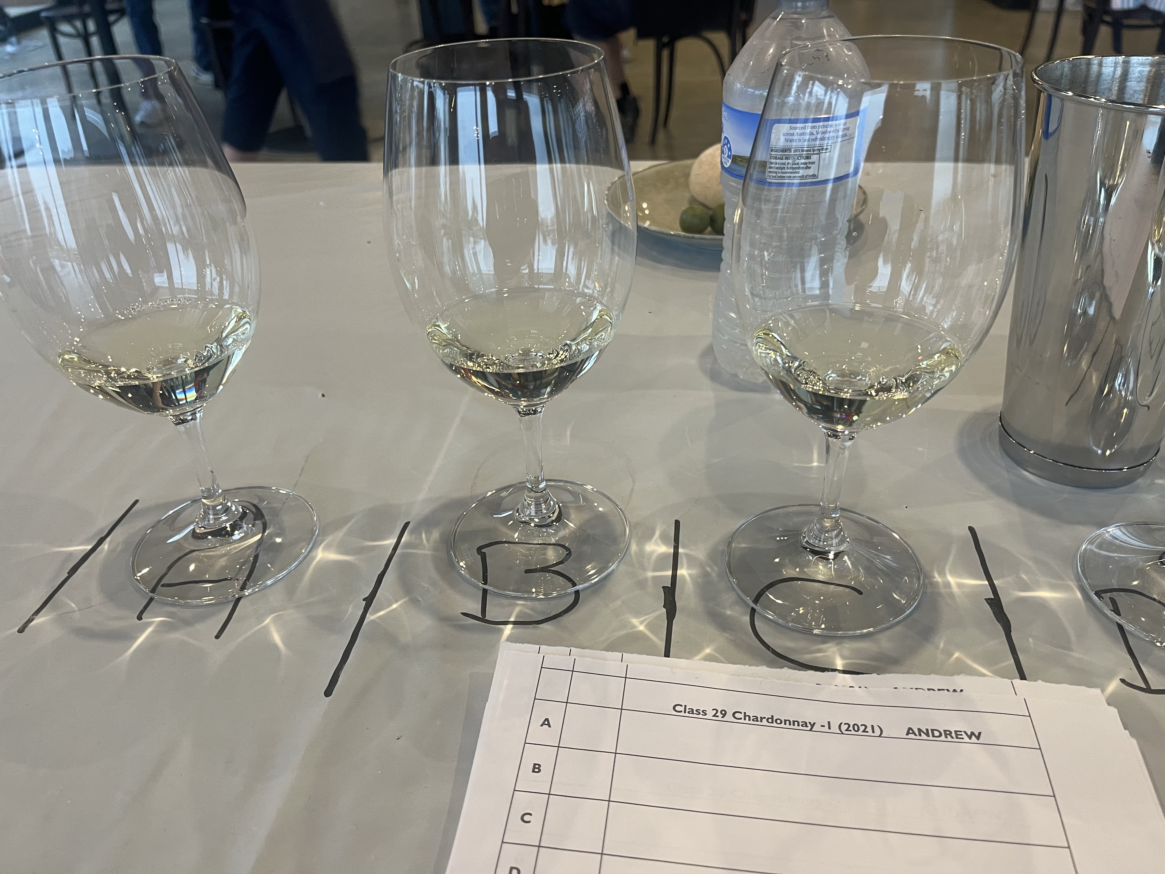 Winewise Championships 2023 Chardonnay