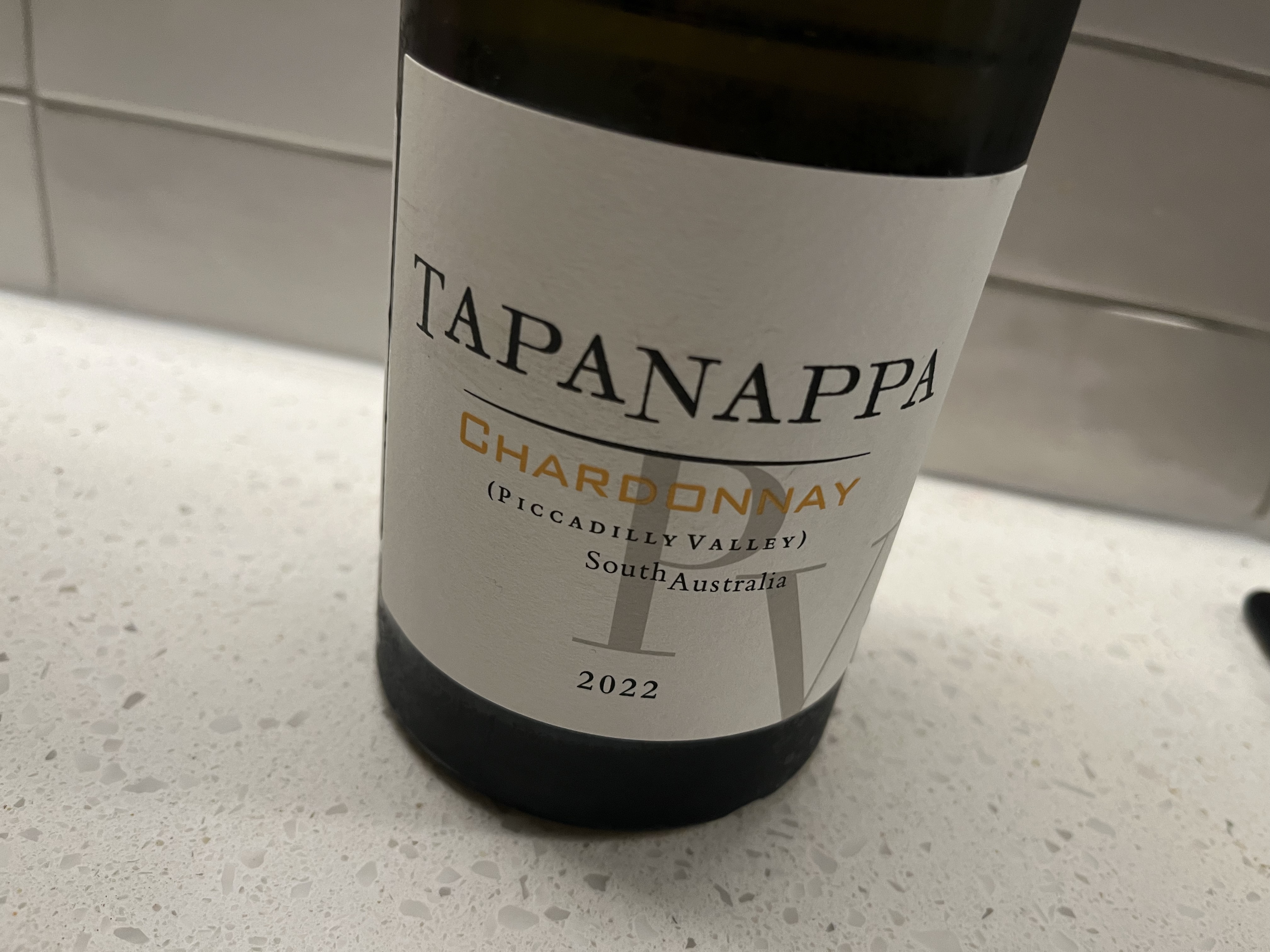 Tapanappa Piccadilly Valley Chardonnay 2022