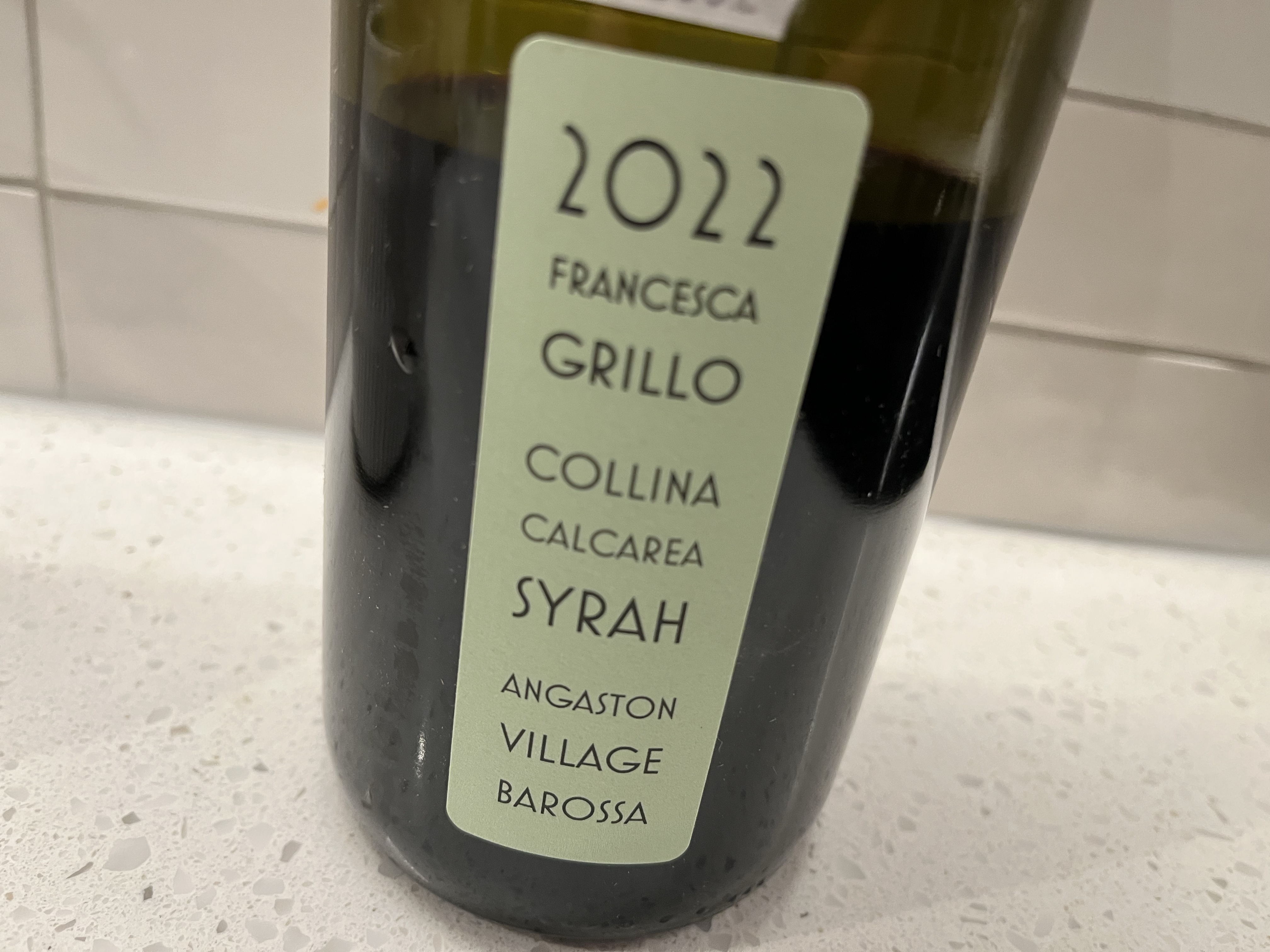 Review: Torzi Matthews Francesca Grillo Collina Calcarea Syrah 2022. Another charming red from Dom Torzi
