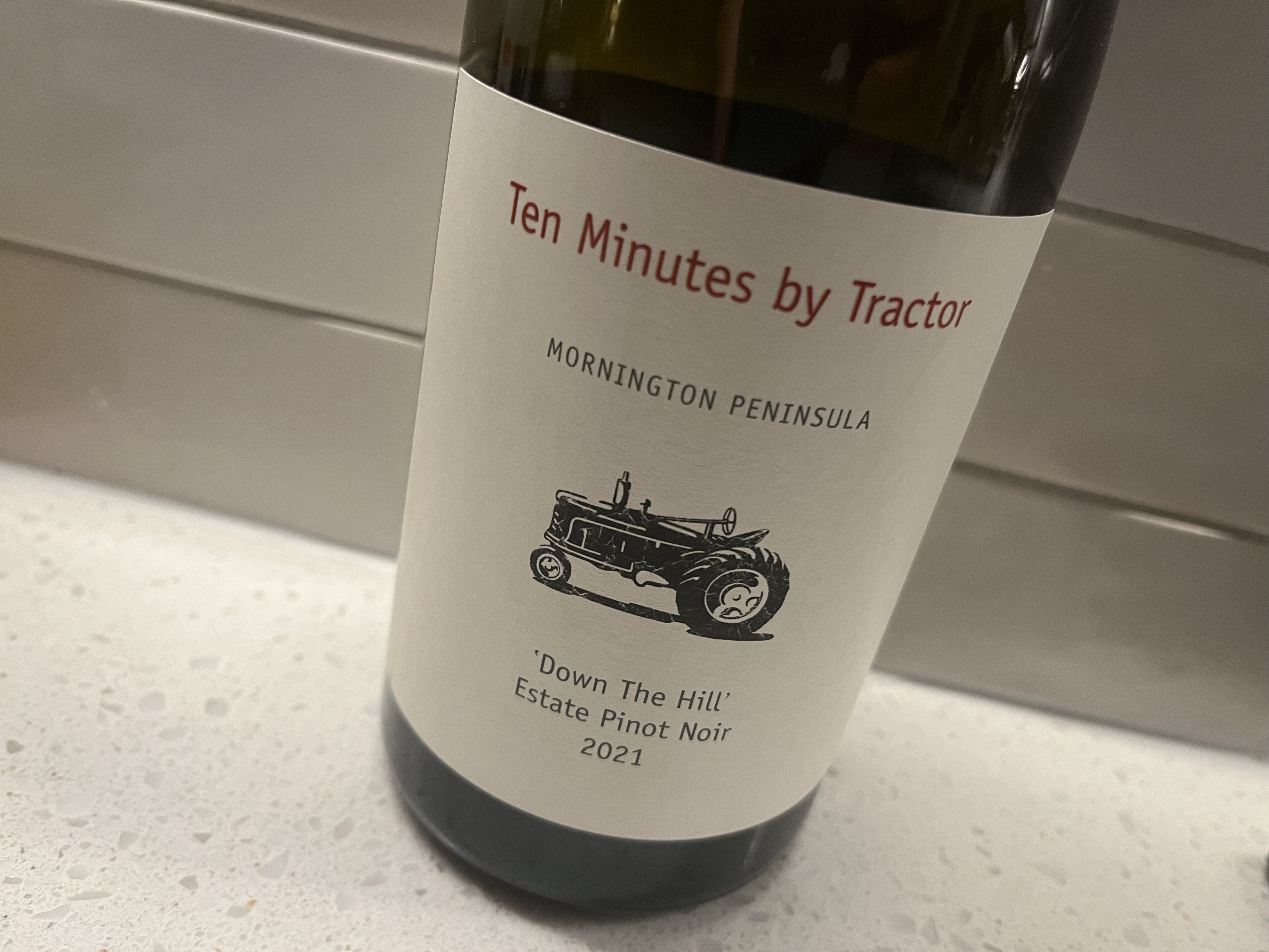 Ten Minutes By Tractor Down The Hill Estate Pinot Noir 2021