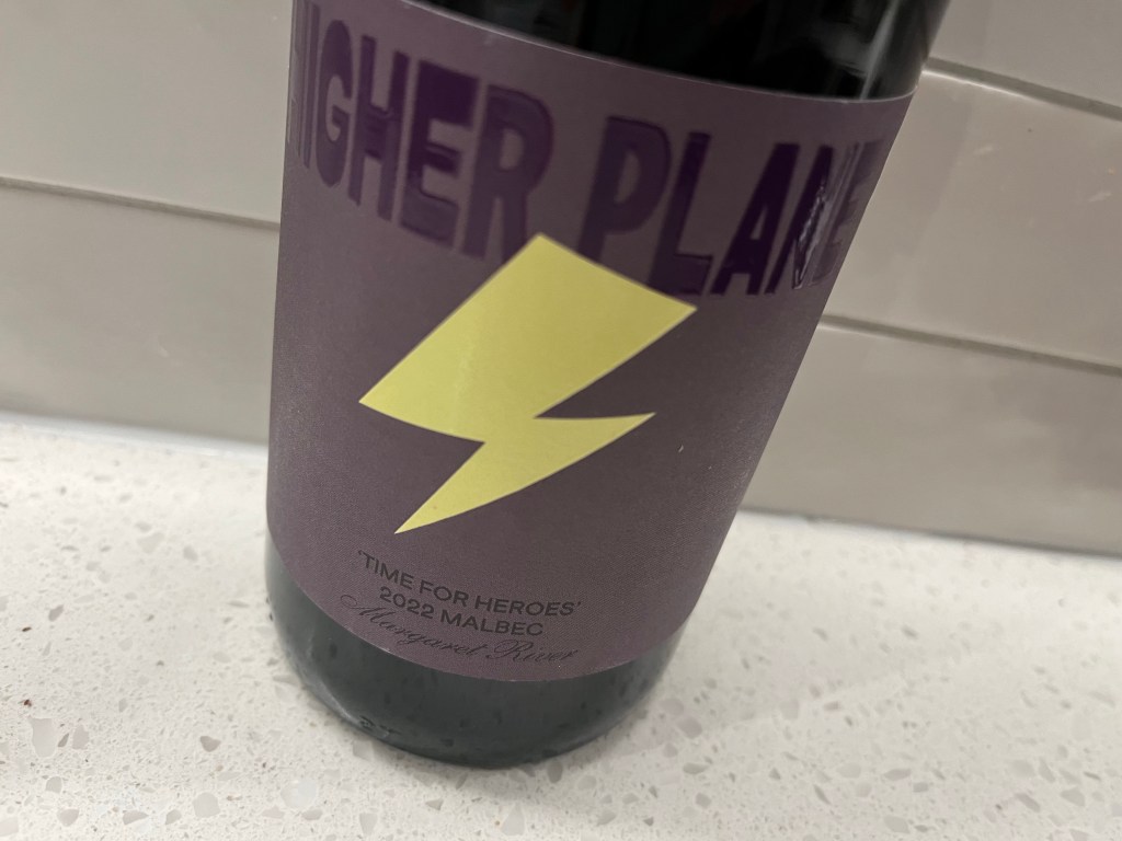 Higher Plane ‘Time for Heroes’ Malbec 2022