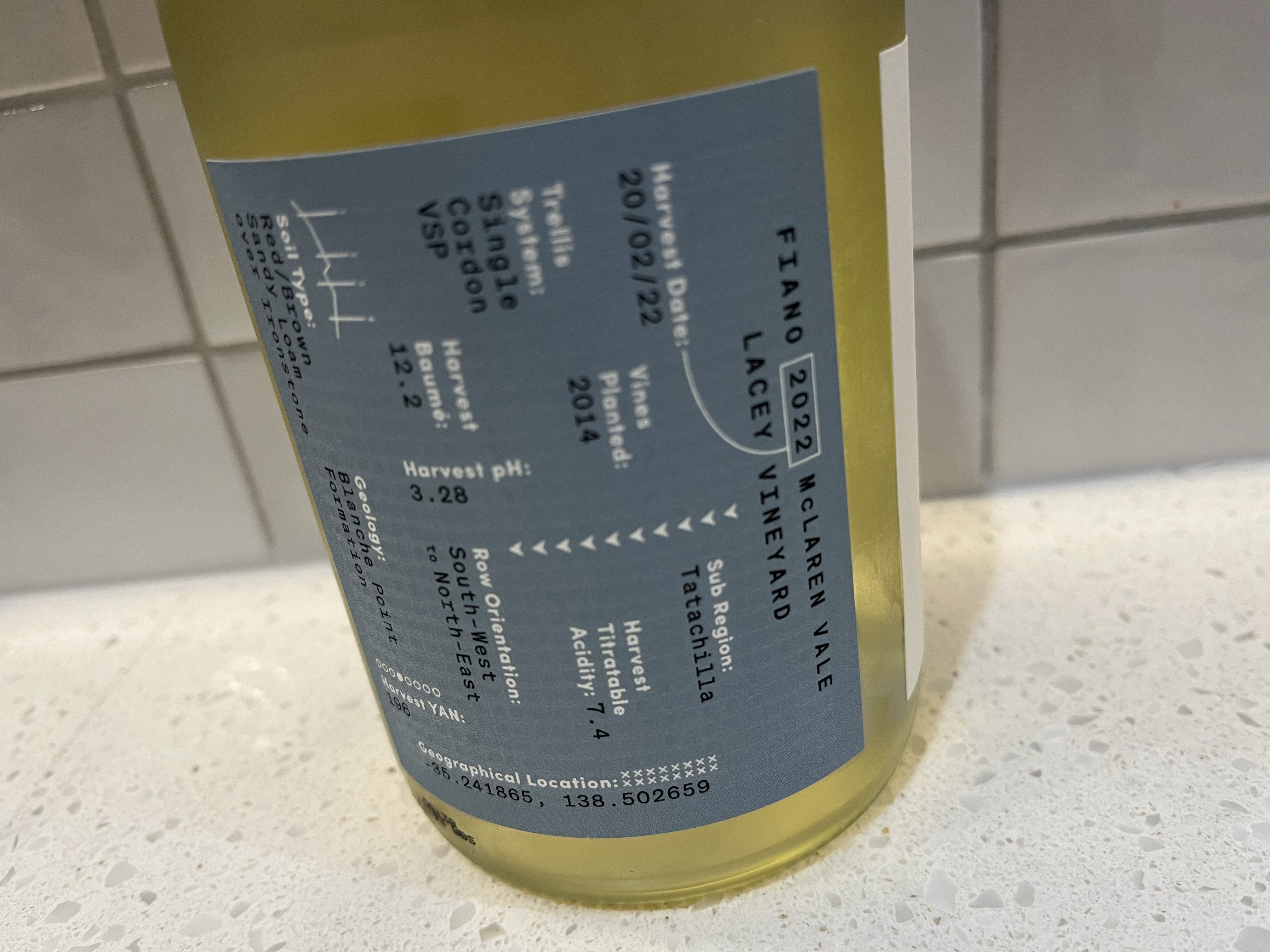 Juxtaposed Fiano 2022