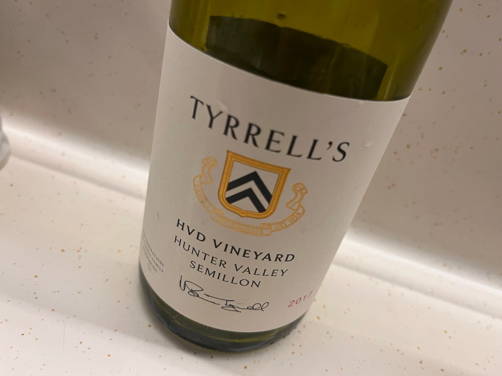 Tyrrell’s HVD Semillon 2017