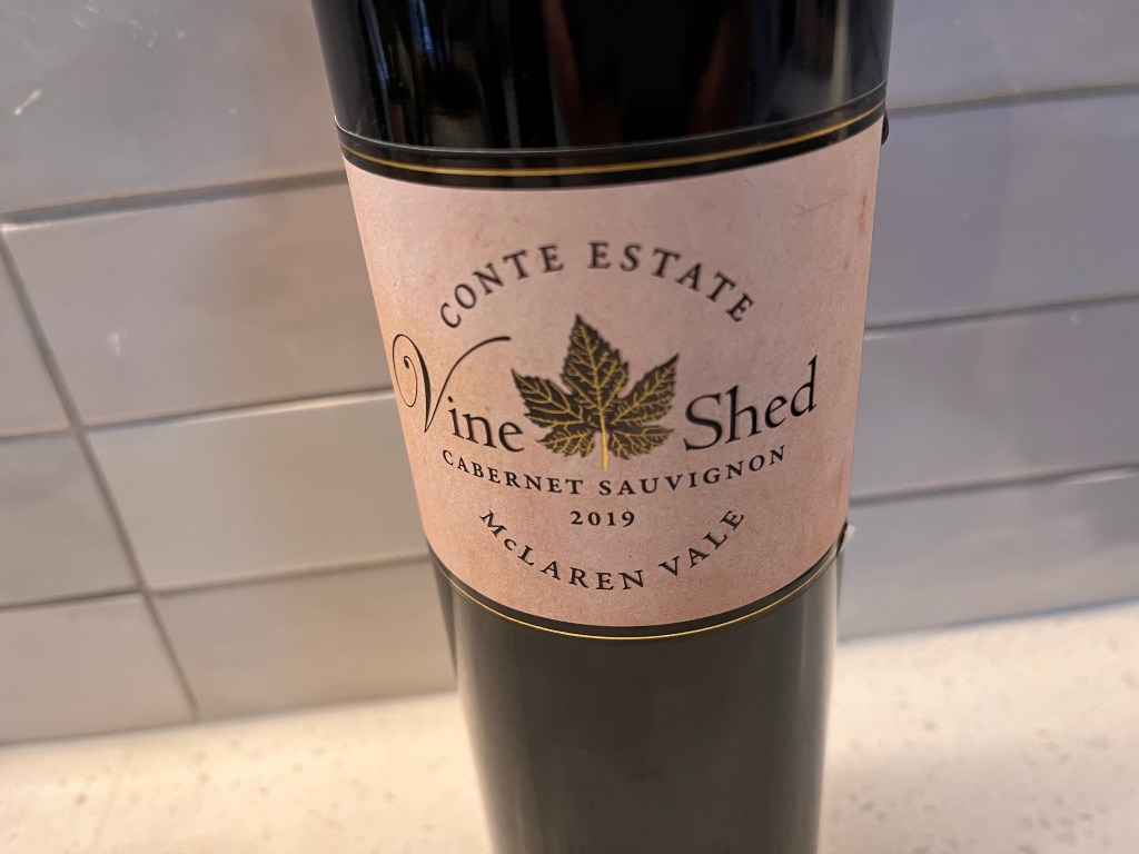 Conte Estate Vine Shed Cabernet Sauvignon 2019