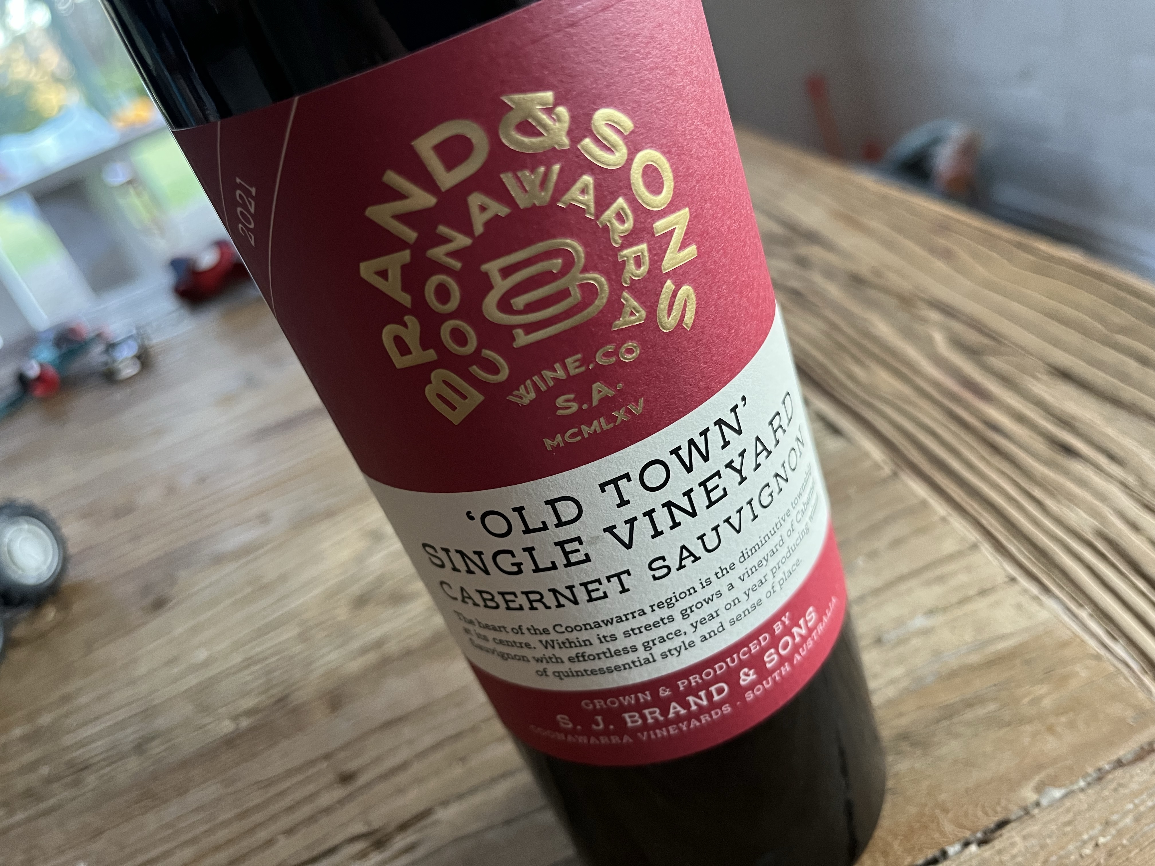 Review: Brand & Sons Old Town Cabernet Sauvignon 2021