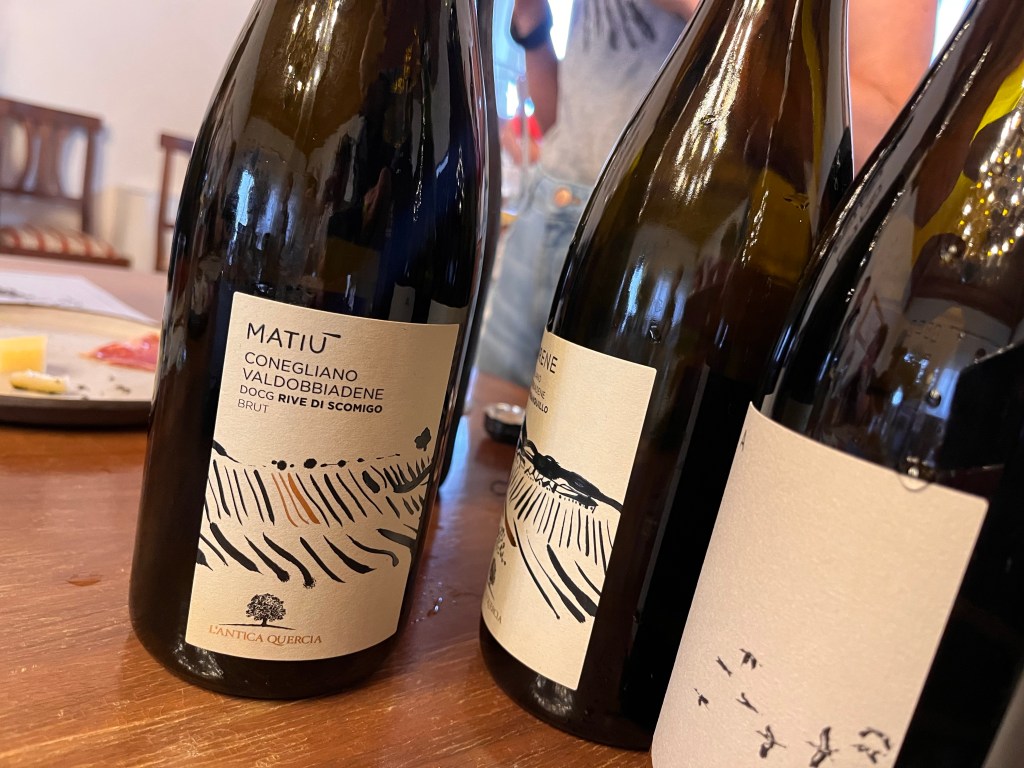 L'Antico Quercia Matiu Rive di Scomigo Conegliano Valdobbiadene Prosecco Superiore DOCG Brut 2022