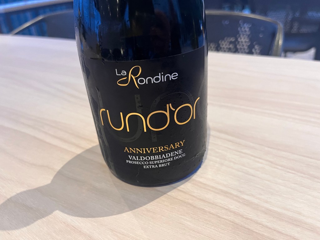 La Rondine Rund'or Anniversary Valdobbiadene Prosecco Superiore DOCG Extra Brut 2022
