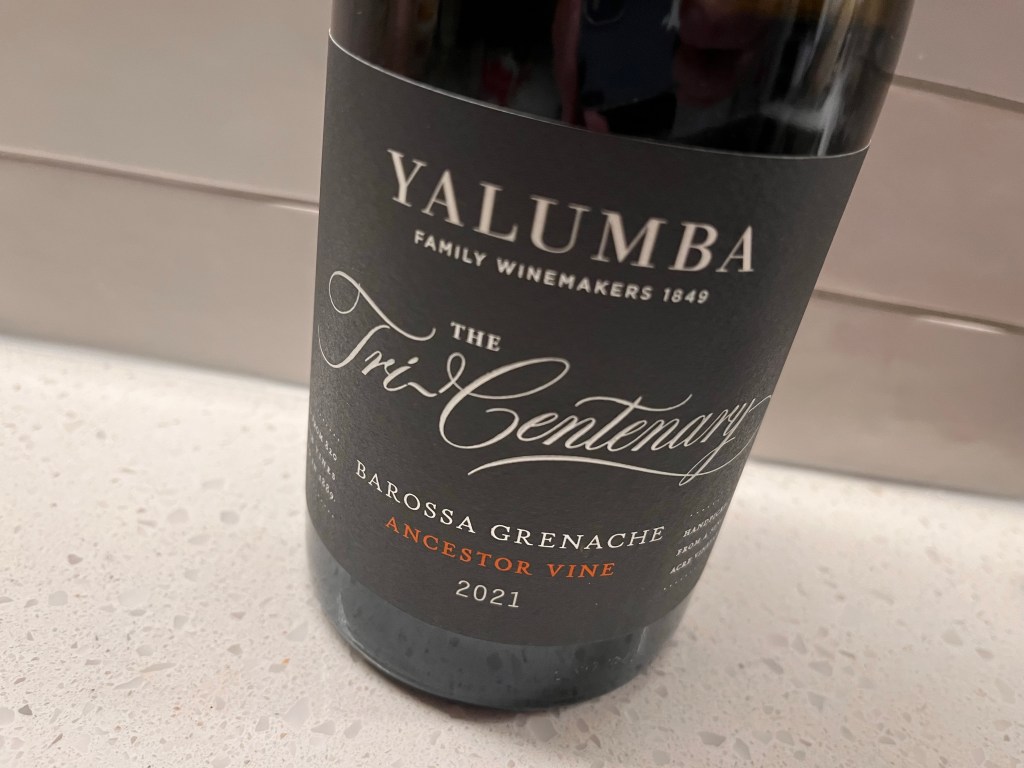 Yalumba The Tri-Centenary Grenache 2021