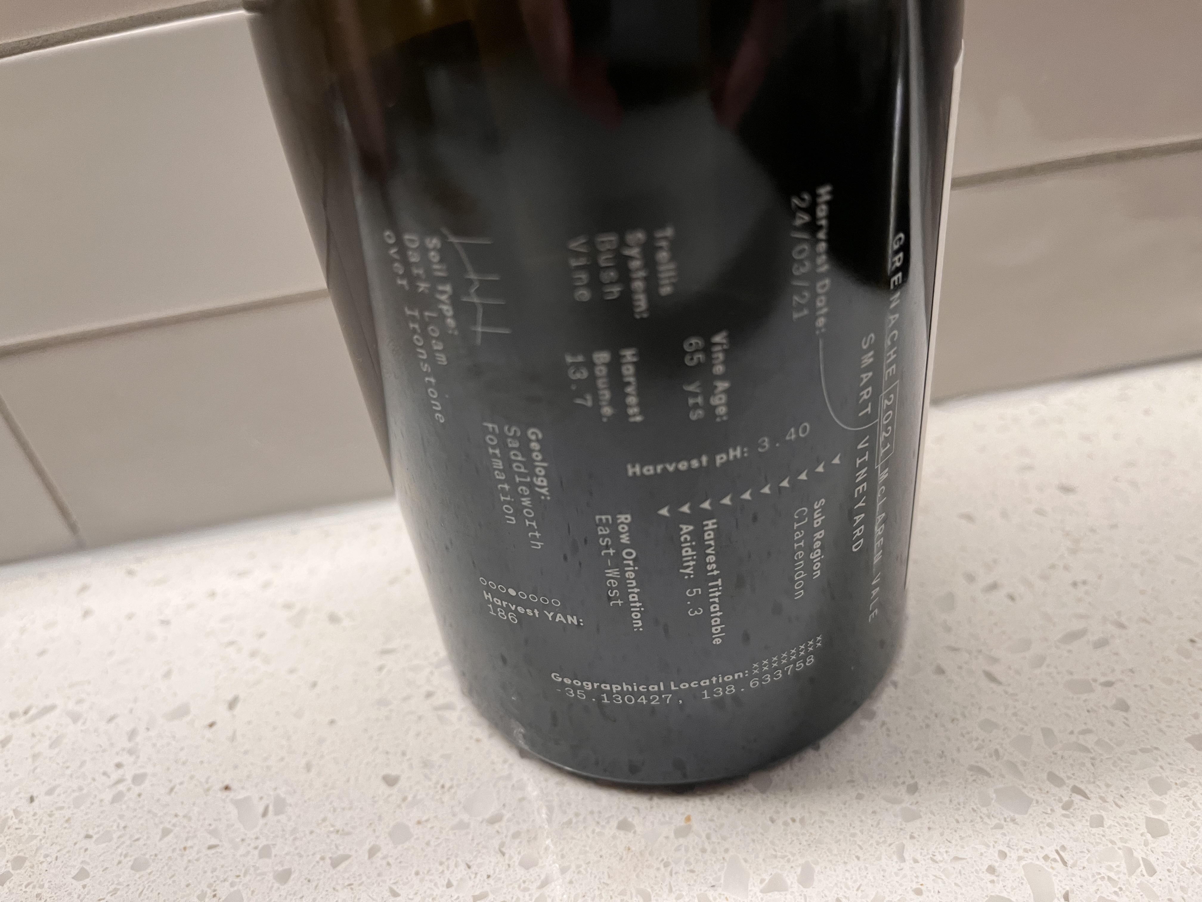 Juxtaposed Smart Vineyard Grenache 2021