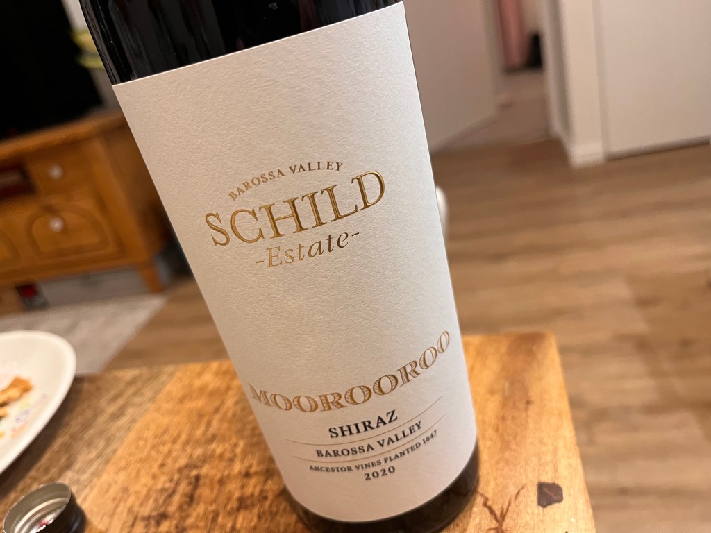 Schild Estate Moorooroo Shiraz 2020