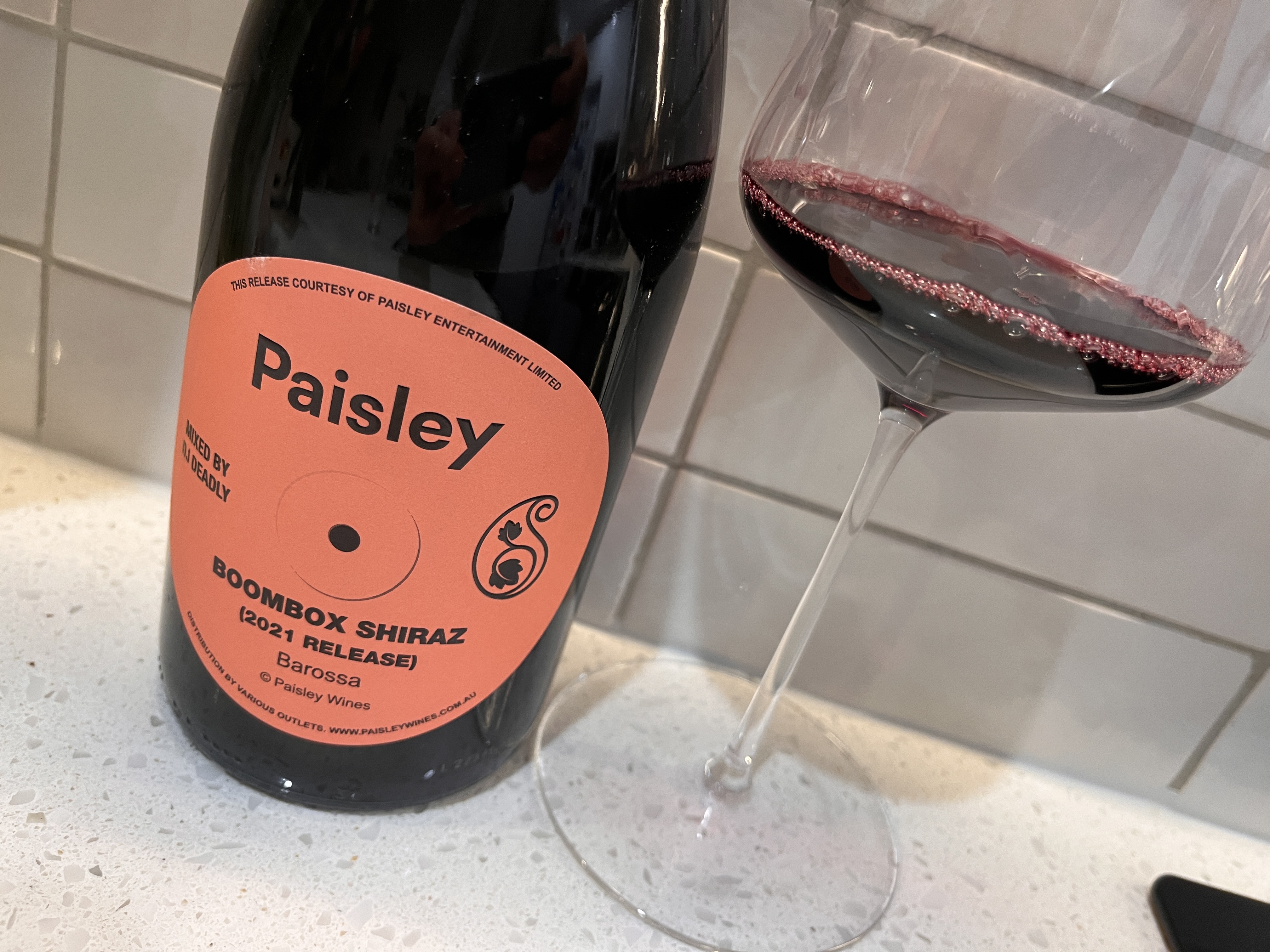 Review: Paisley Boombox Shiraz 2021. $25 of Barossan goodness