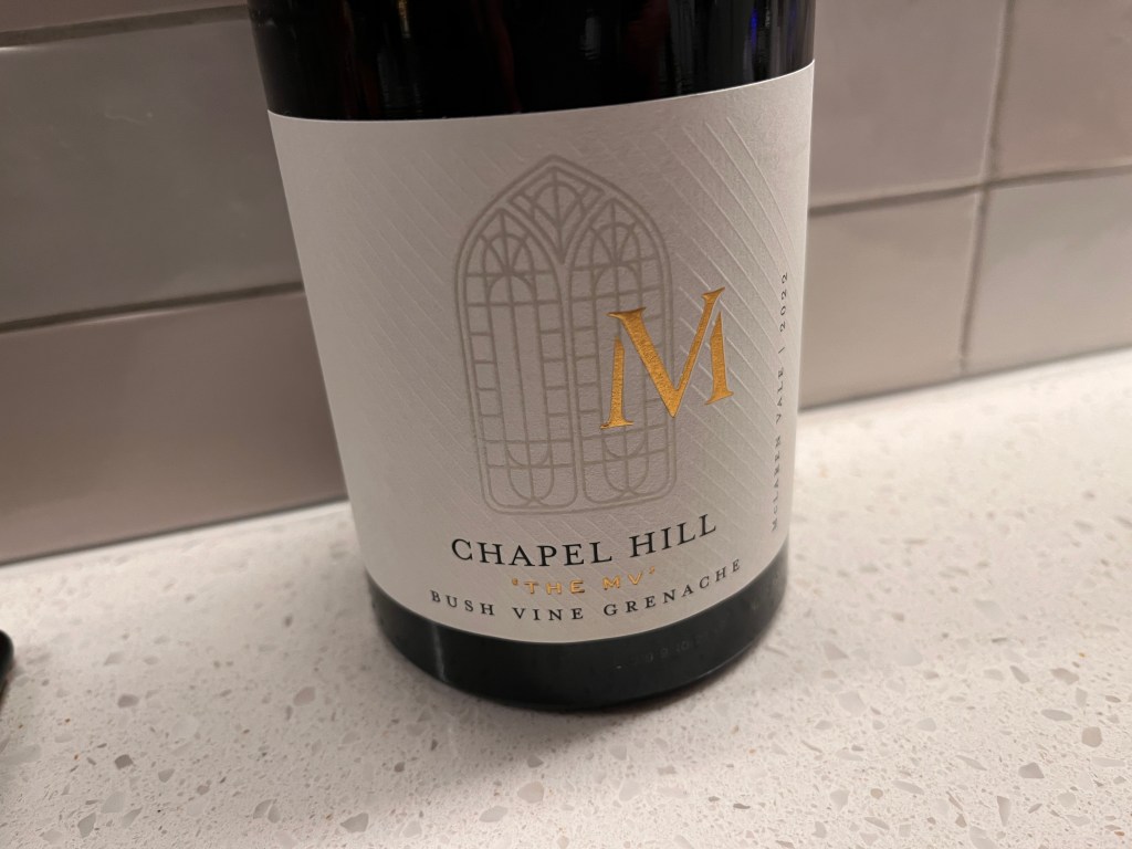 Chapel Hill The MV Grenache 2022
