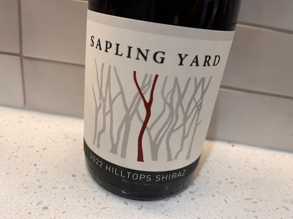 Sapling Yard Hilltops Shiraz 2022