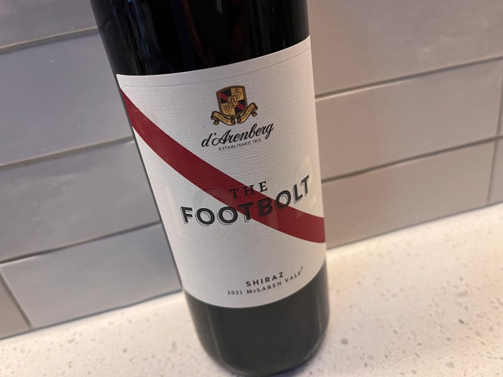 d’Arenberg Footbolt Shiraz 2021