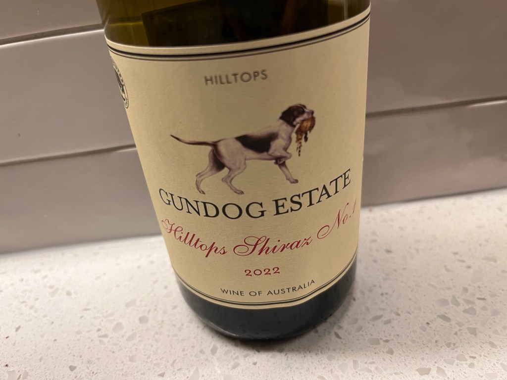 Gundog Estate Hilltops Shiraz No.1 2022