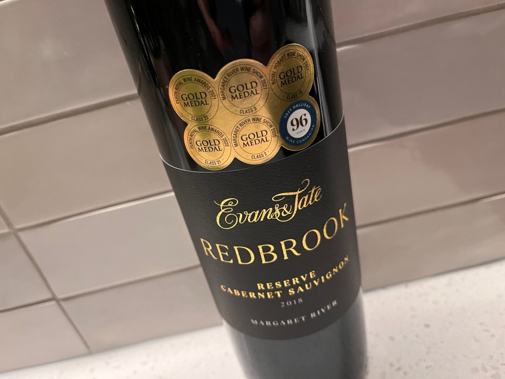 Evans & Tate Redbrook Reserve Cabernet Sauvignon 2018