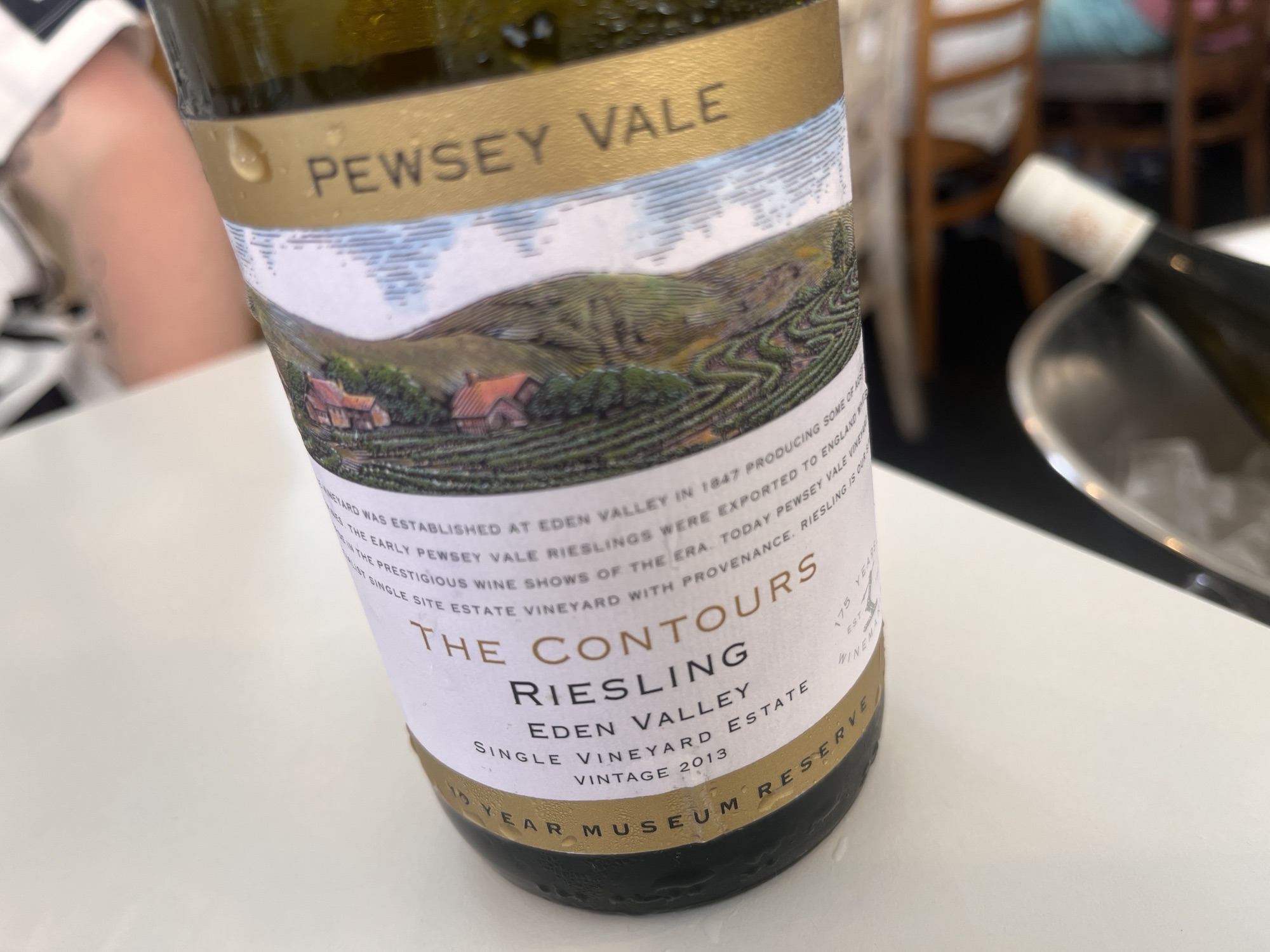 The grand Pewsey Vale Contours Riesling 2013 + more Riesling from Harewood, Sapling Yard etc
