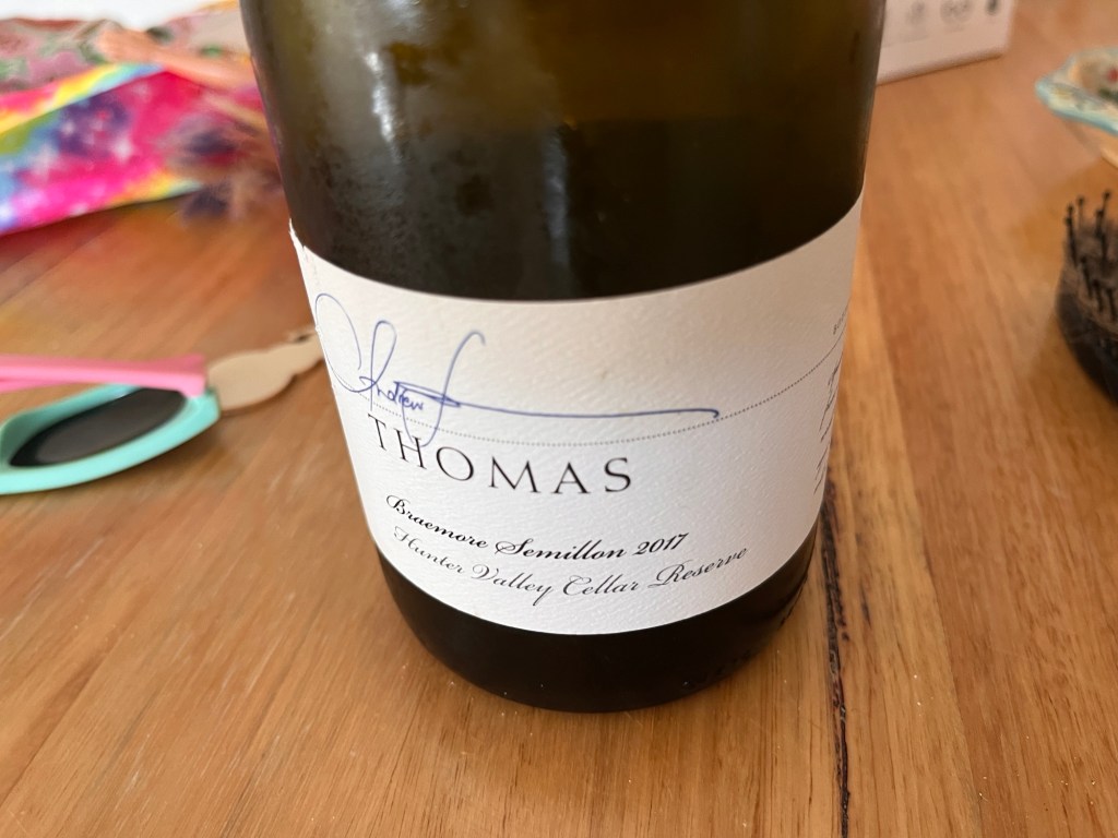 Thomas Wines Cellar Reserve Braemore Semillon 2017