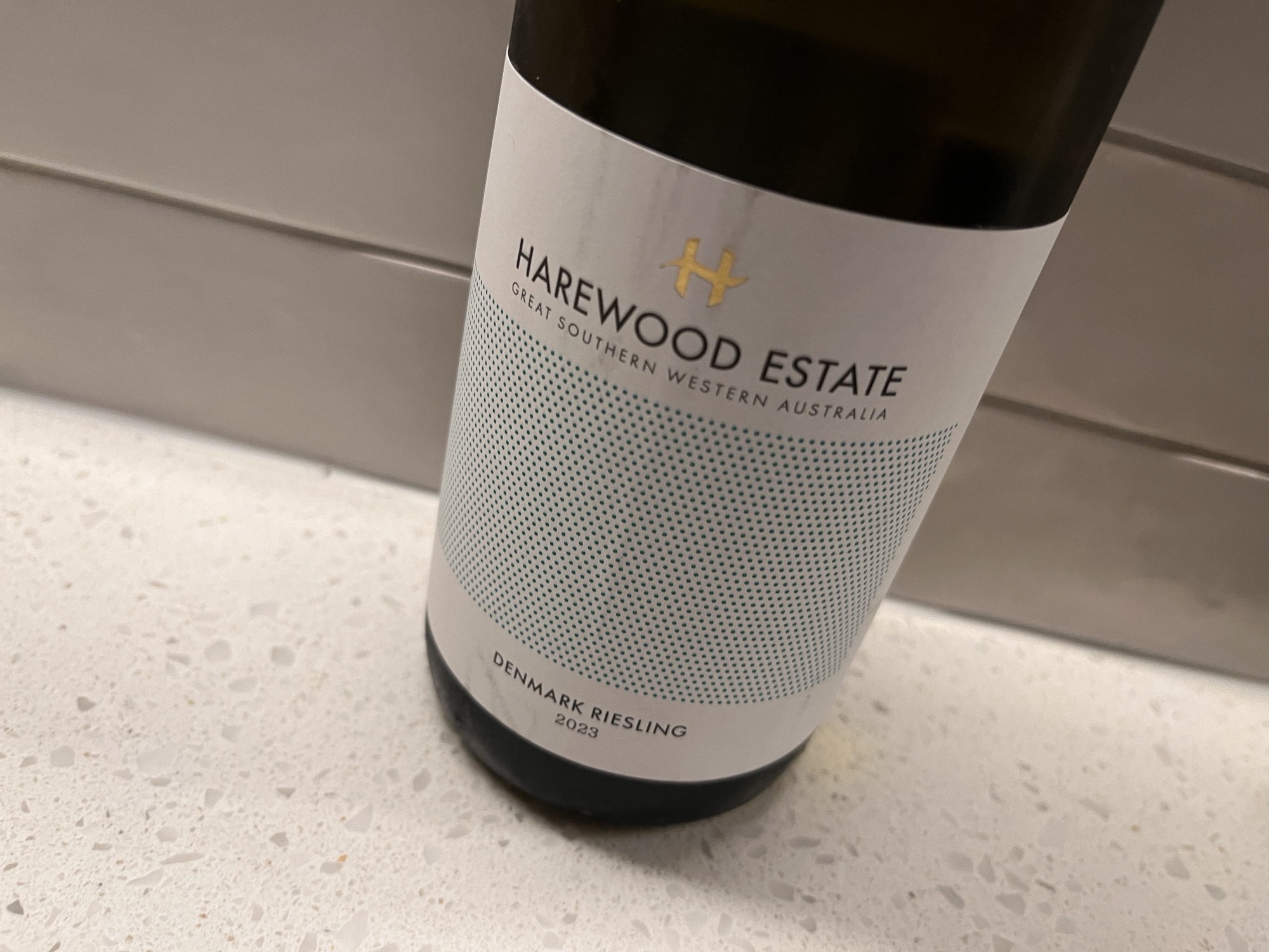 Harewood Estate Denmark Riesling 2023. Oh yeah Riesling is great!