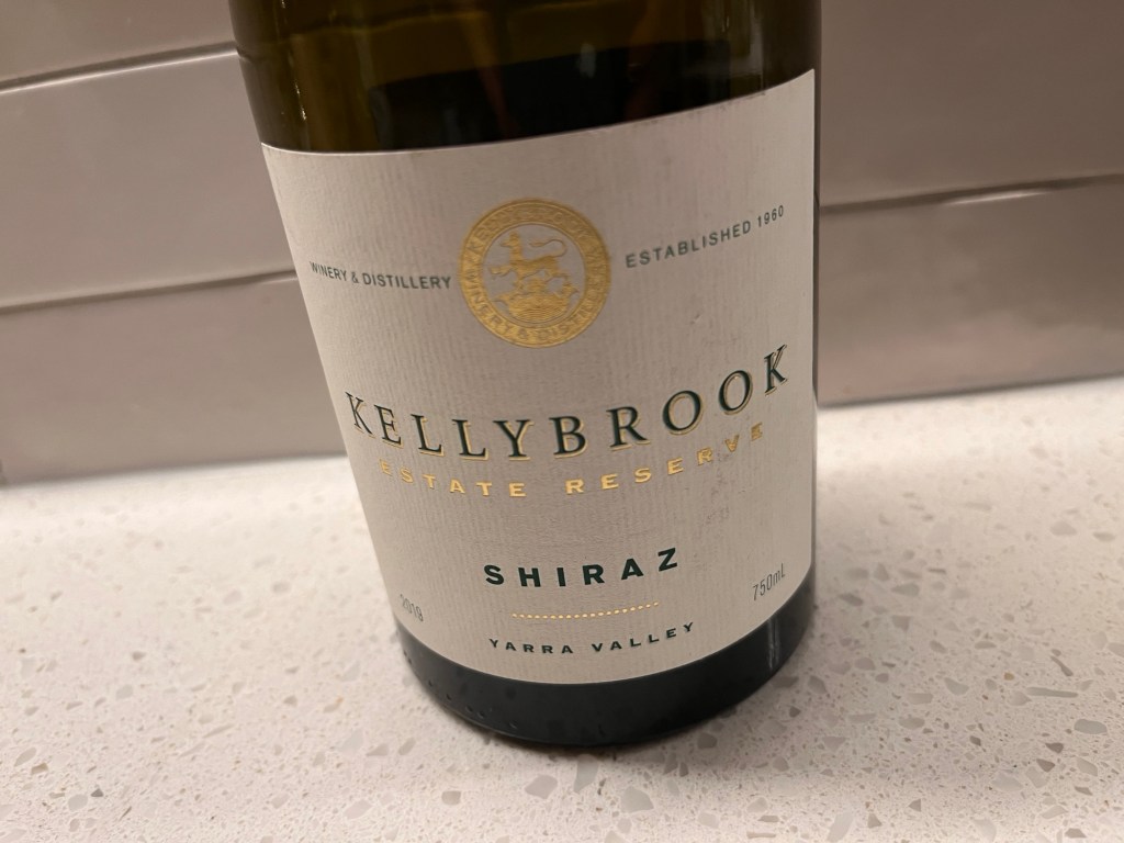 Kellybrook Estate Reserve Shiraz 2019
