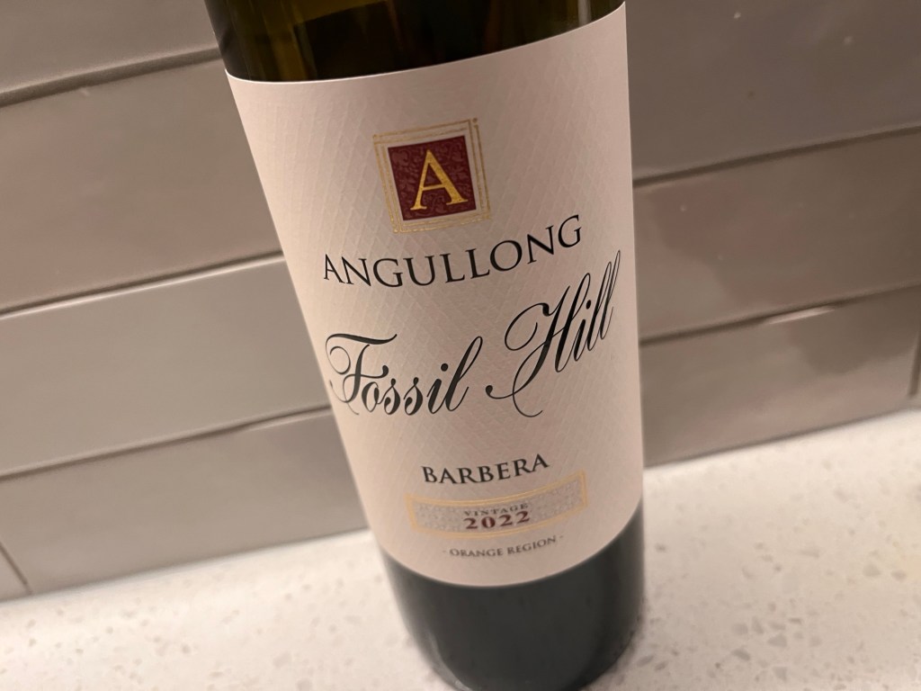 Angullong Fossil Hill Barbera 2022