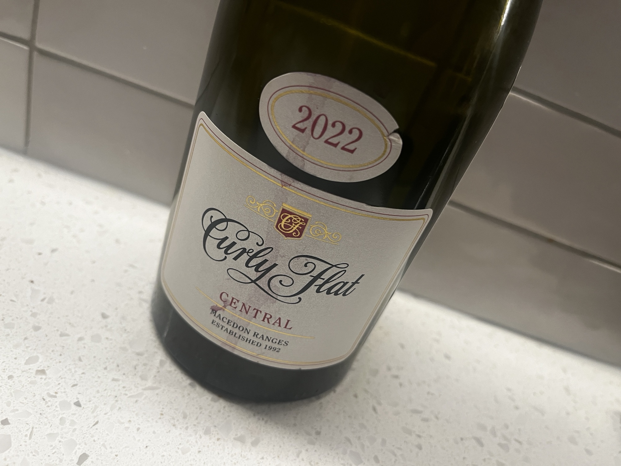 Curly Flat Central Pinot Noir 2022