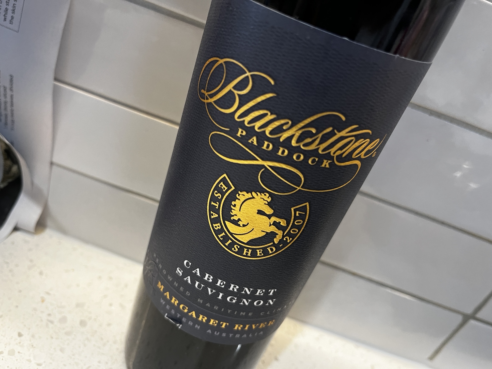 Blackstone Paddock Margaret River Cabernet Sauvignon 2022
