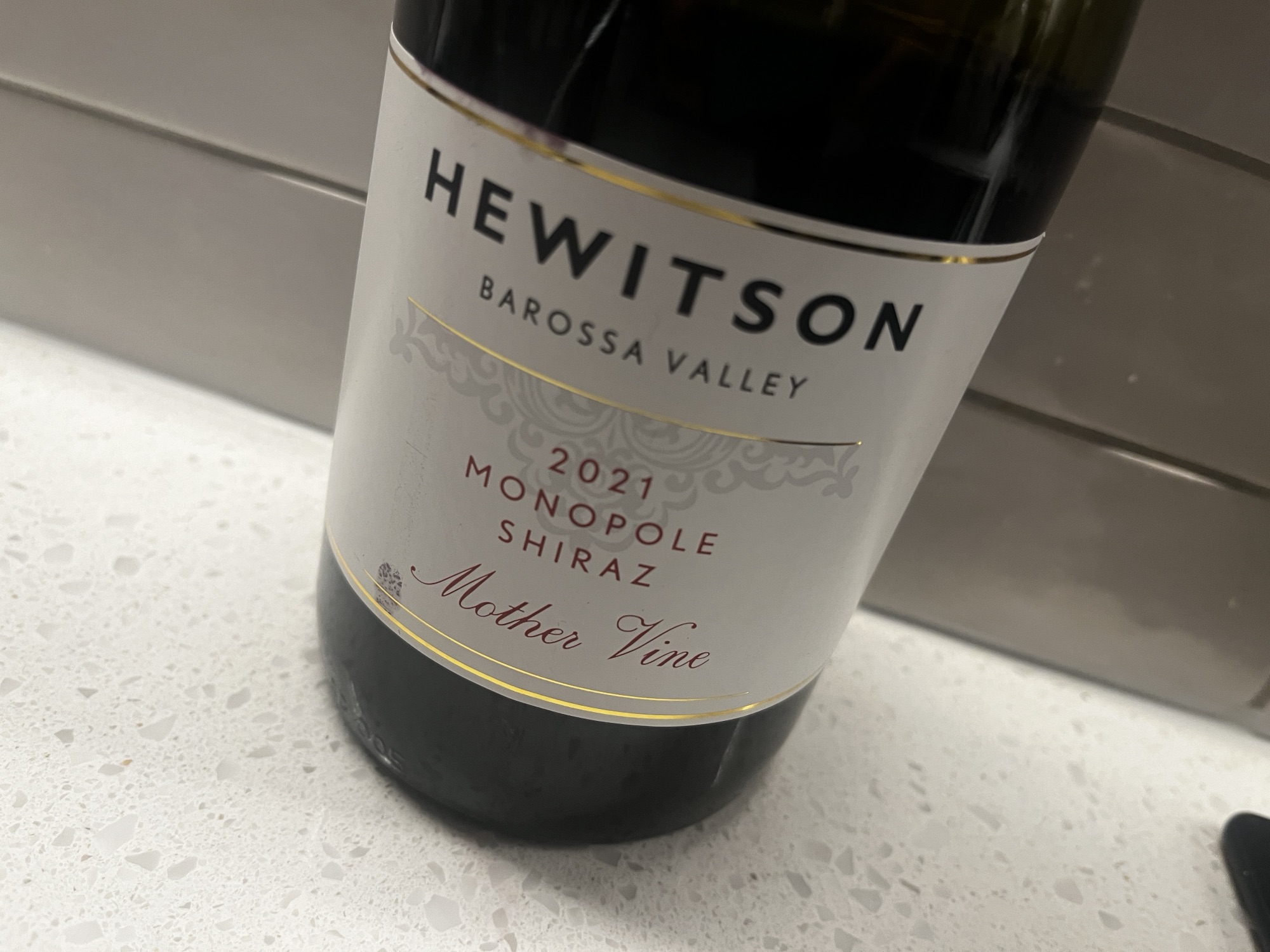 Hewitson Monopole Shiraz 2021