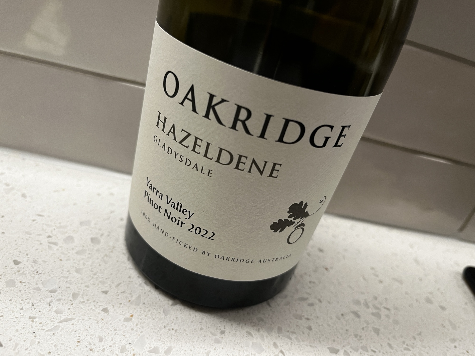Oakridge Hazeldene Pinot Noir 2022